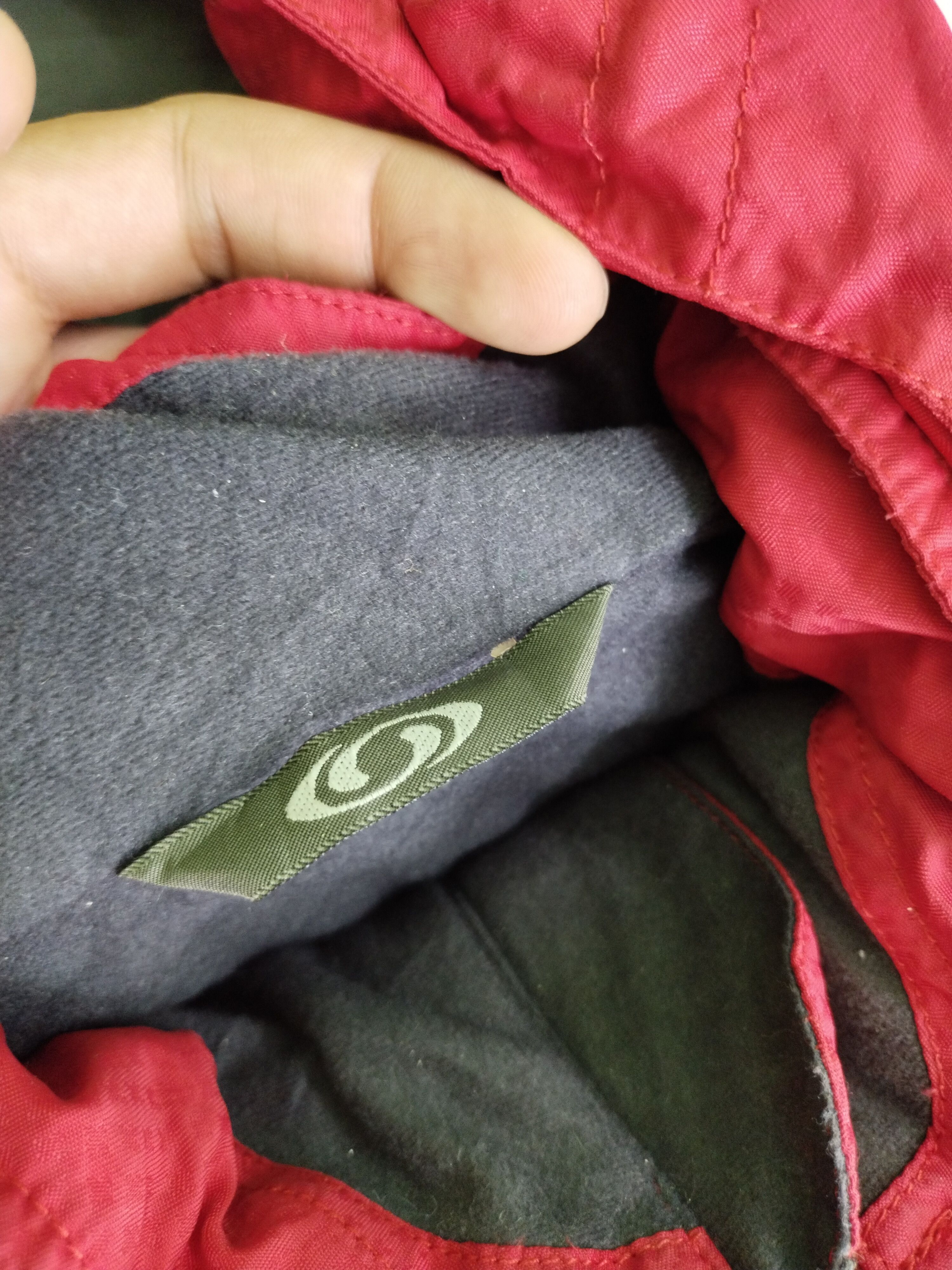 Salomon × Vintage VINTAGE SALOMON TACTICAL RED HOODIE JACKET Size US L / EU 52-54 / 3 - 17 Thumbnail