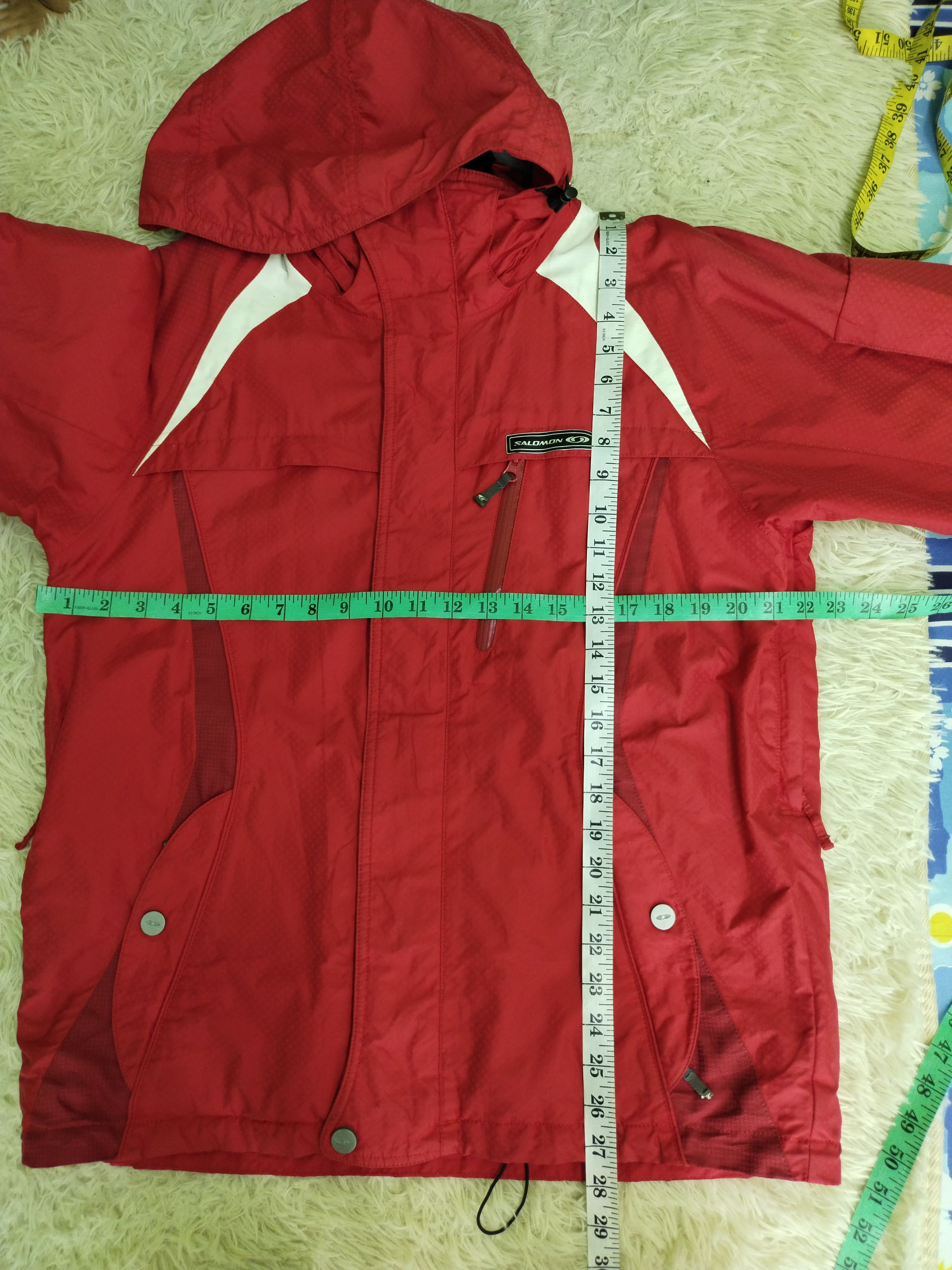 Salomon × Vintage VINTAGE SALOMON TACTICAL RED HOODIE JACKET Size US L / EU 52-54 / 3 - 18 Thumbnail