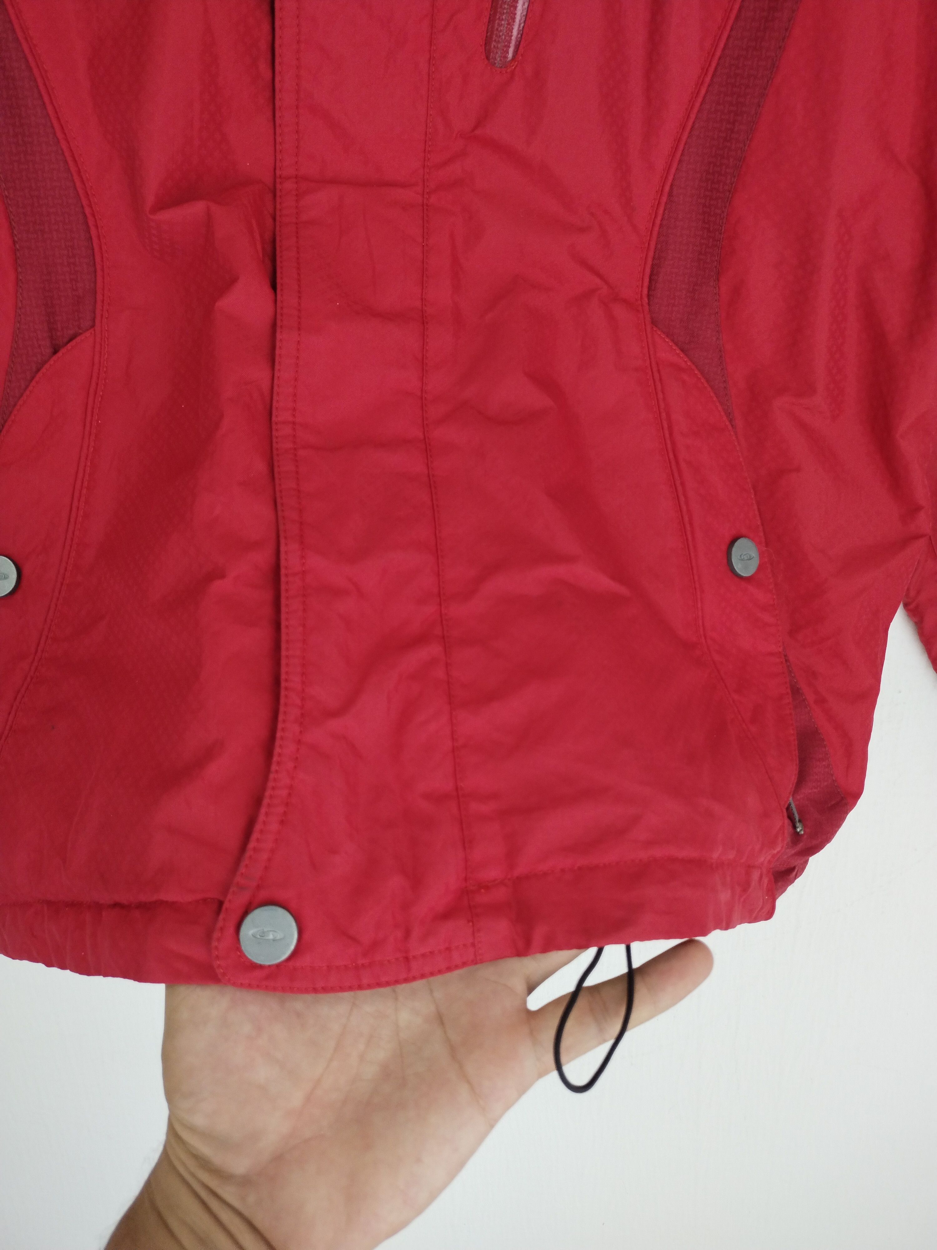 Salomon × Vintage VINTAGE SALOMON TACTICAL RED HOODIE JACKET Size US L / EU 52-54 / 3 - 7 Thumbnail