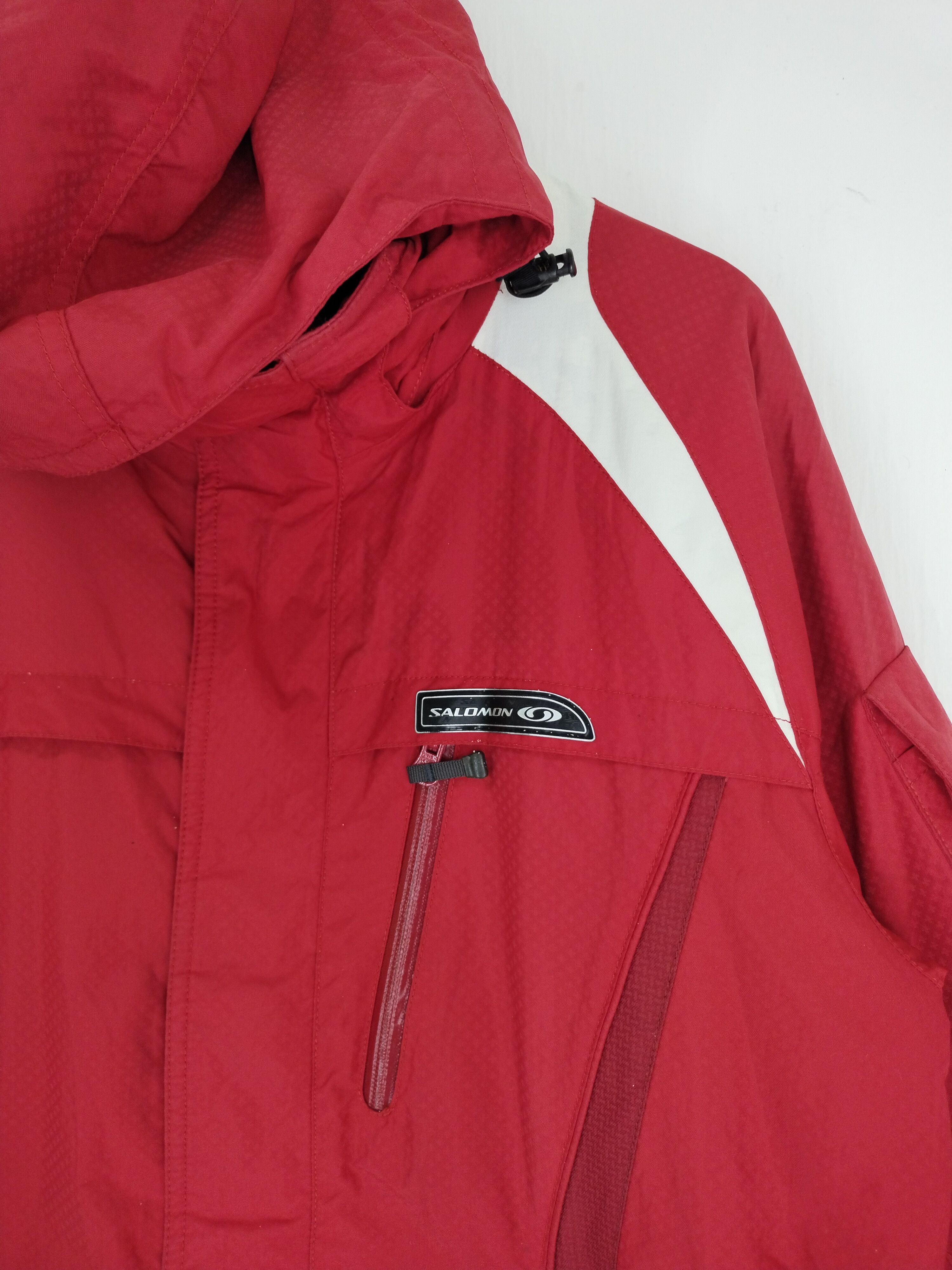 Salomon × Vintage VINTAGE SALOMON TACTICAL RED HOODIE JACKET Size US L / EU 52-54 / 3 - 3 Thumbnail