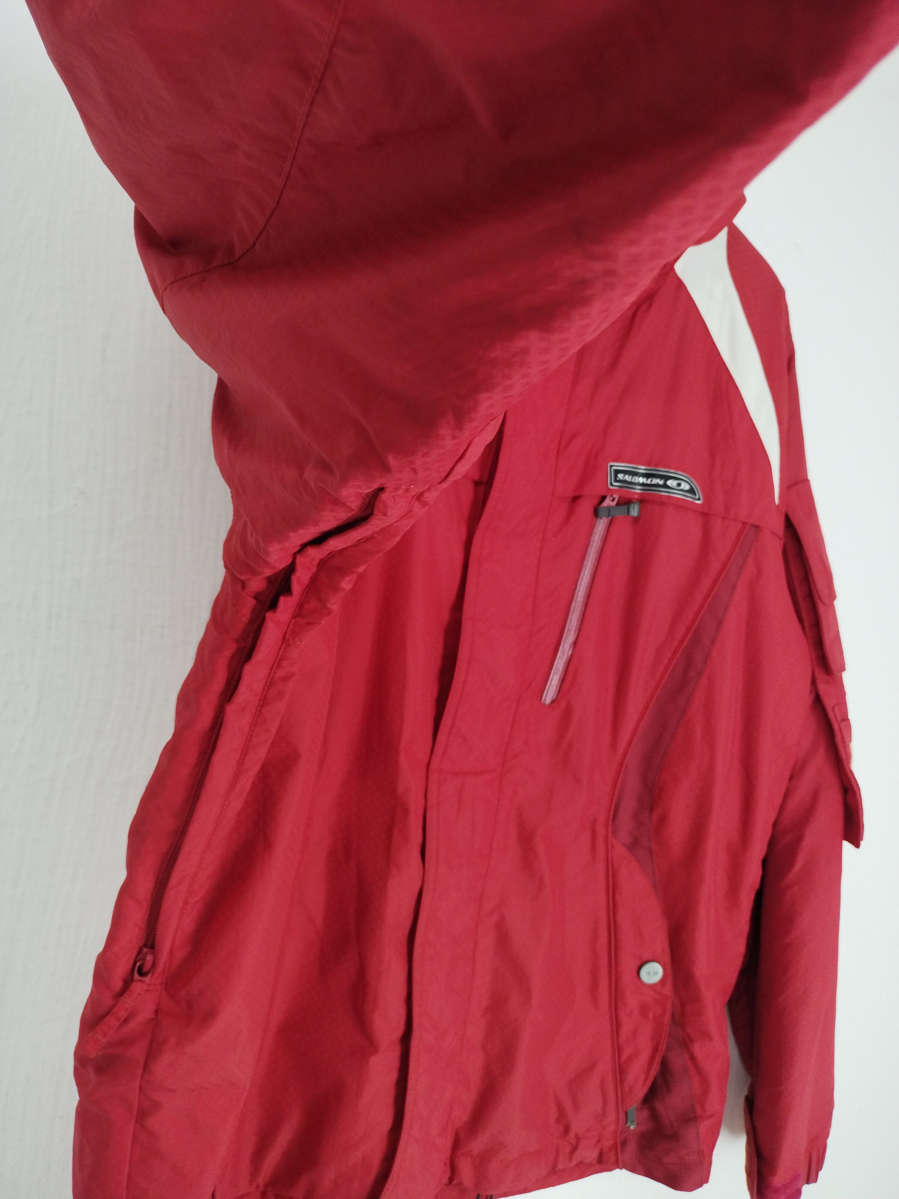 Salomon × Vintage VINTAGE SALOMON TACTICAL RED HOODIE JACKET Size US L / EU 52-54 / 3 - 12 Thumbnail