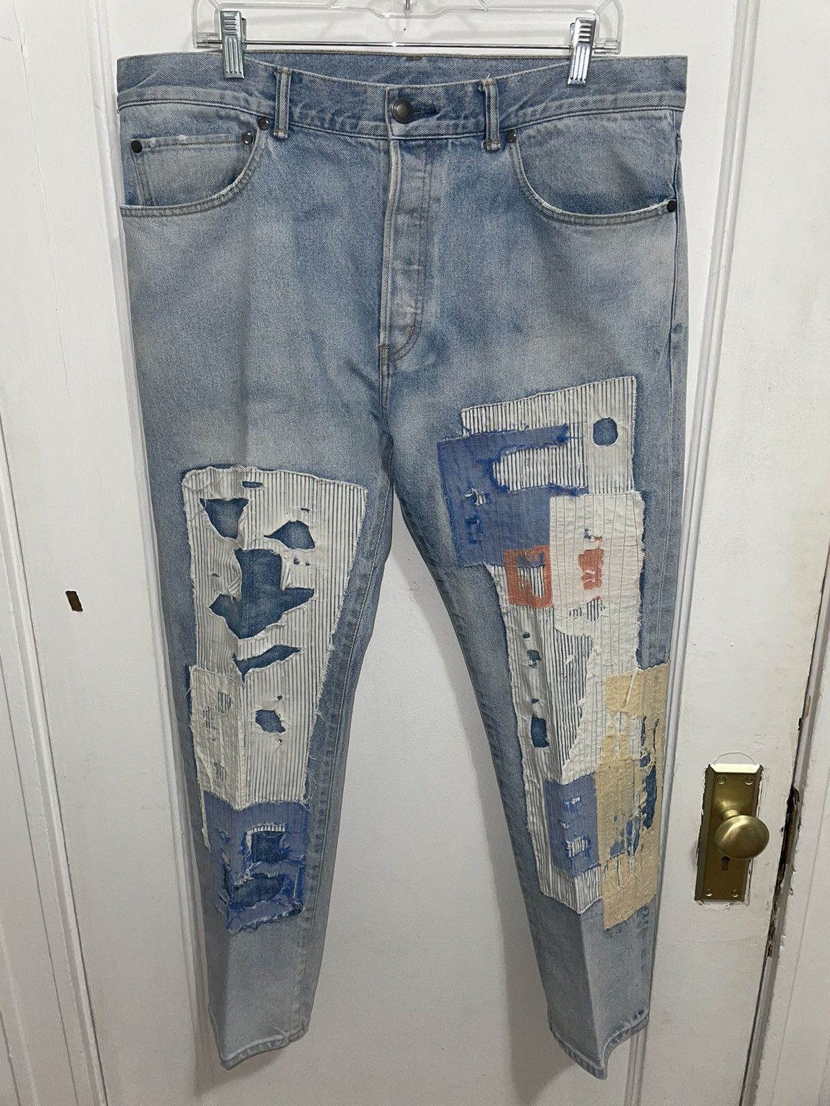JOHN ELLIOTT MENS SIZE 34 BLUE KOPPER THE KANE 2 JEANS