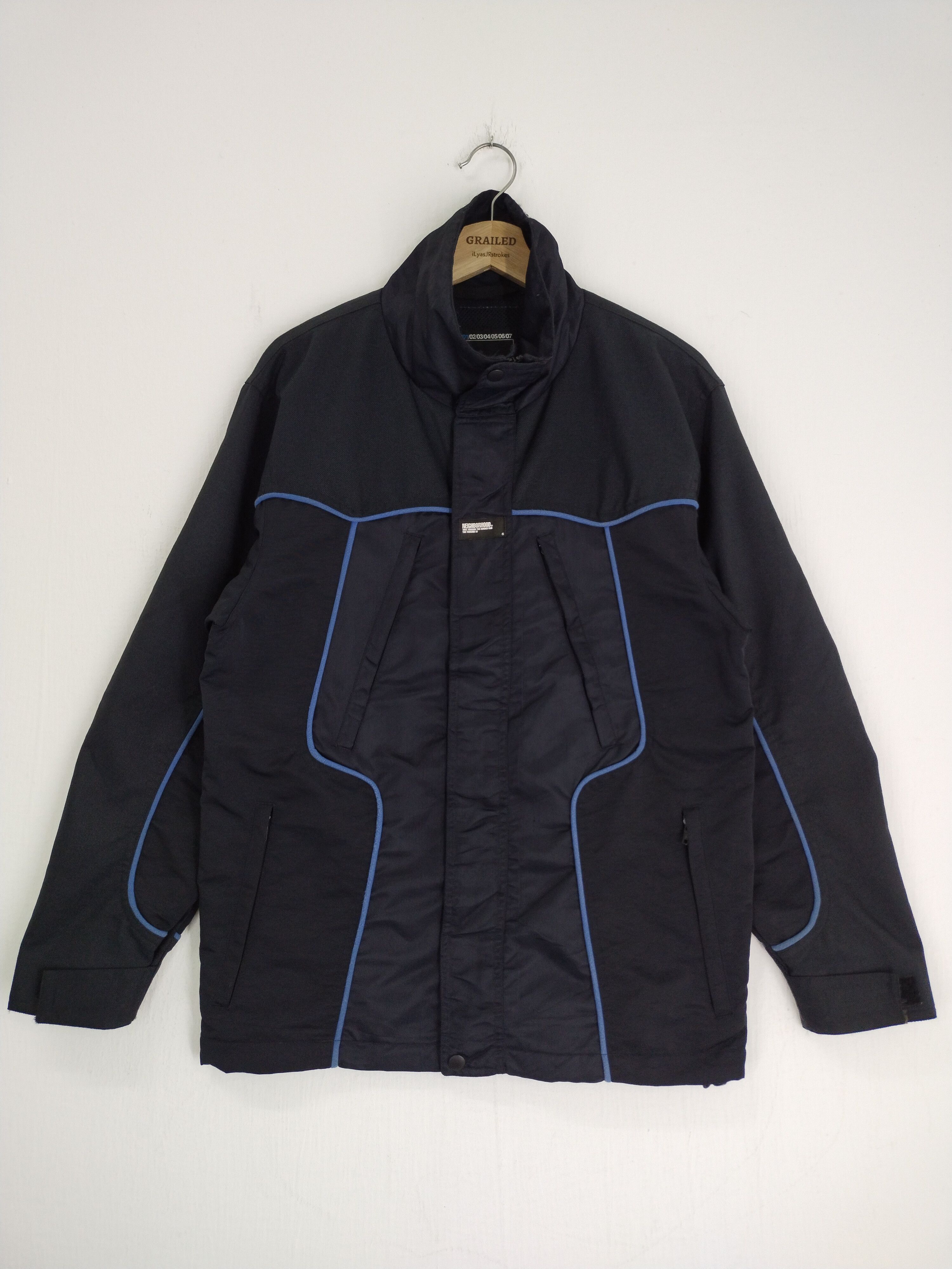 Neighborhood VINTAGE NEIGHBORHOOD APPERAL 2000-2001 WINDBREAKER JACKET Size US M / EU 48-50 / 2 - 1 Thumbnail