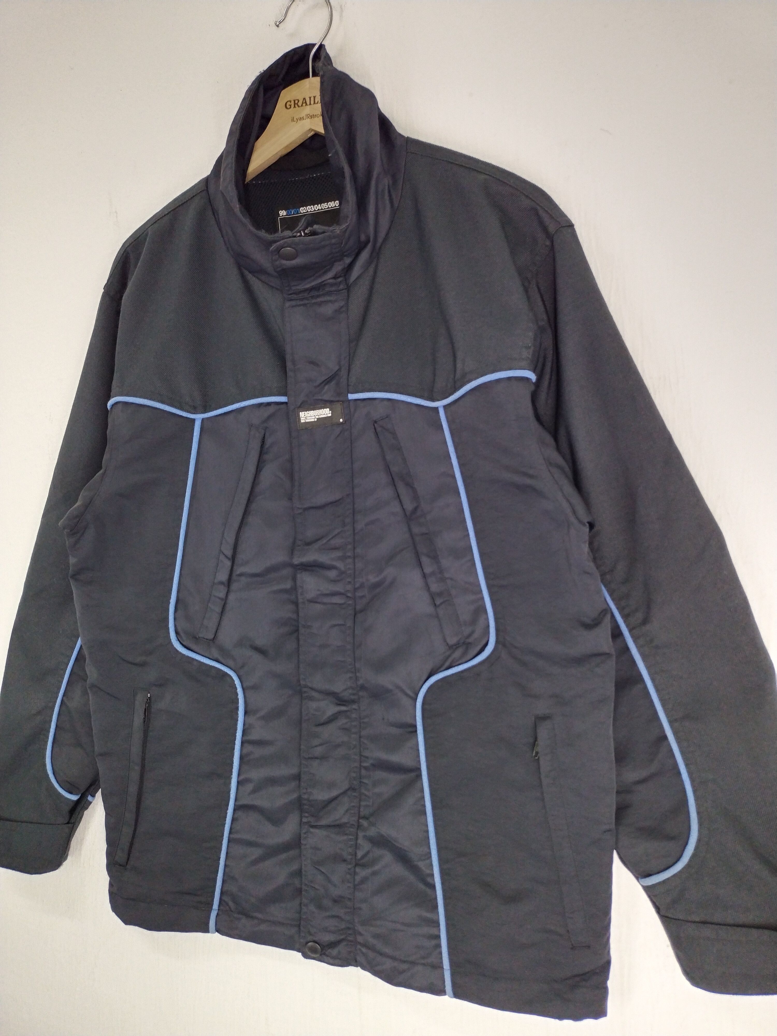 Neighborhood VINTAGE NEIGHBORHOOD APPERAL 2000-2001 WINDBREAKER JACKET Size US M / EU 48-50 / 2 - 4 Thumbnail