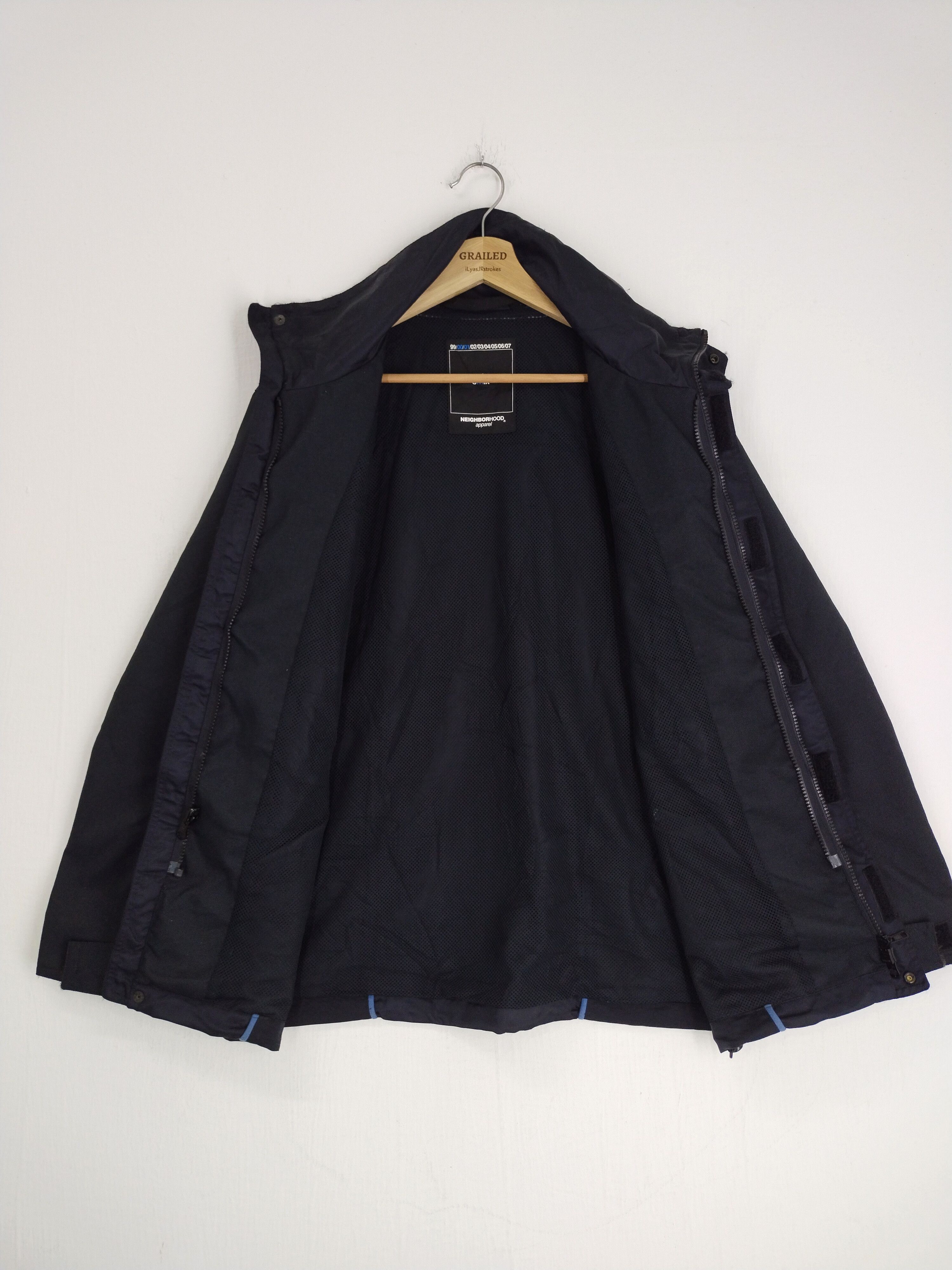 Neighborhood VINTAGE NEIGHBORHOOD APPERAL 2000-2001 WINDBREAKER JACKET Size US M / EU 48-50 / 2 - 6 Thumbnail