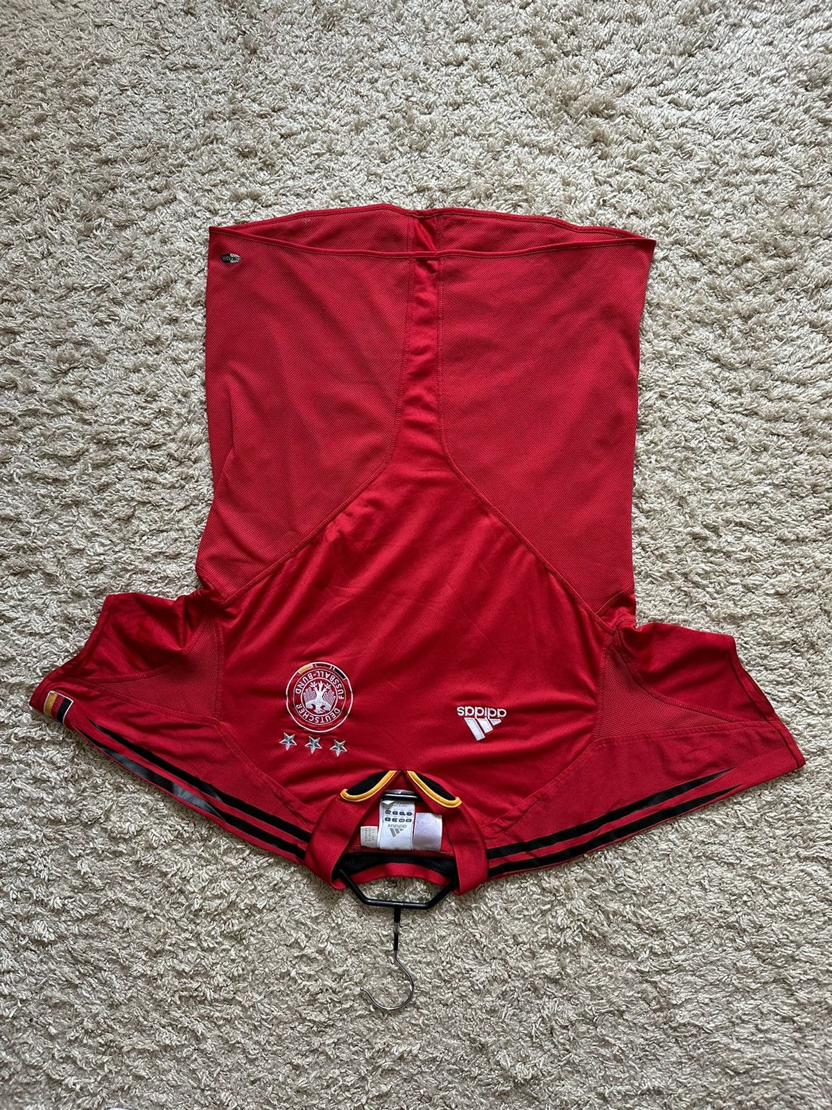 Adidas 2004 ADIDAS Germany National Team third kit soccer jerseys Size US S / EU 44-46 / 1 - 11 Thumbnail