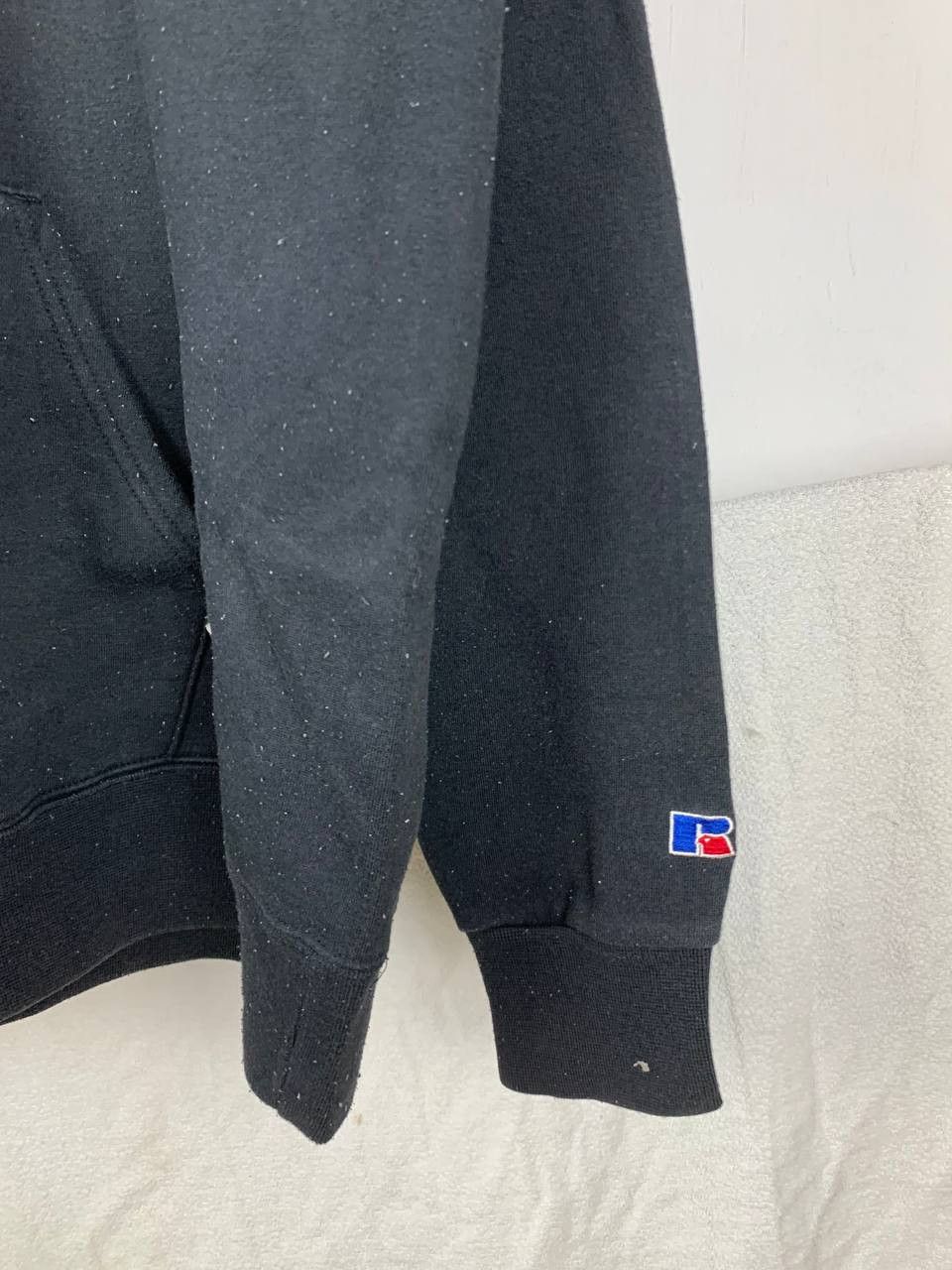 Russell Athletic Vintage Russel Blank Zip Up Sweatshirt Size US XL / EU 56 / 4 - 3 Thumbnail