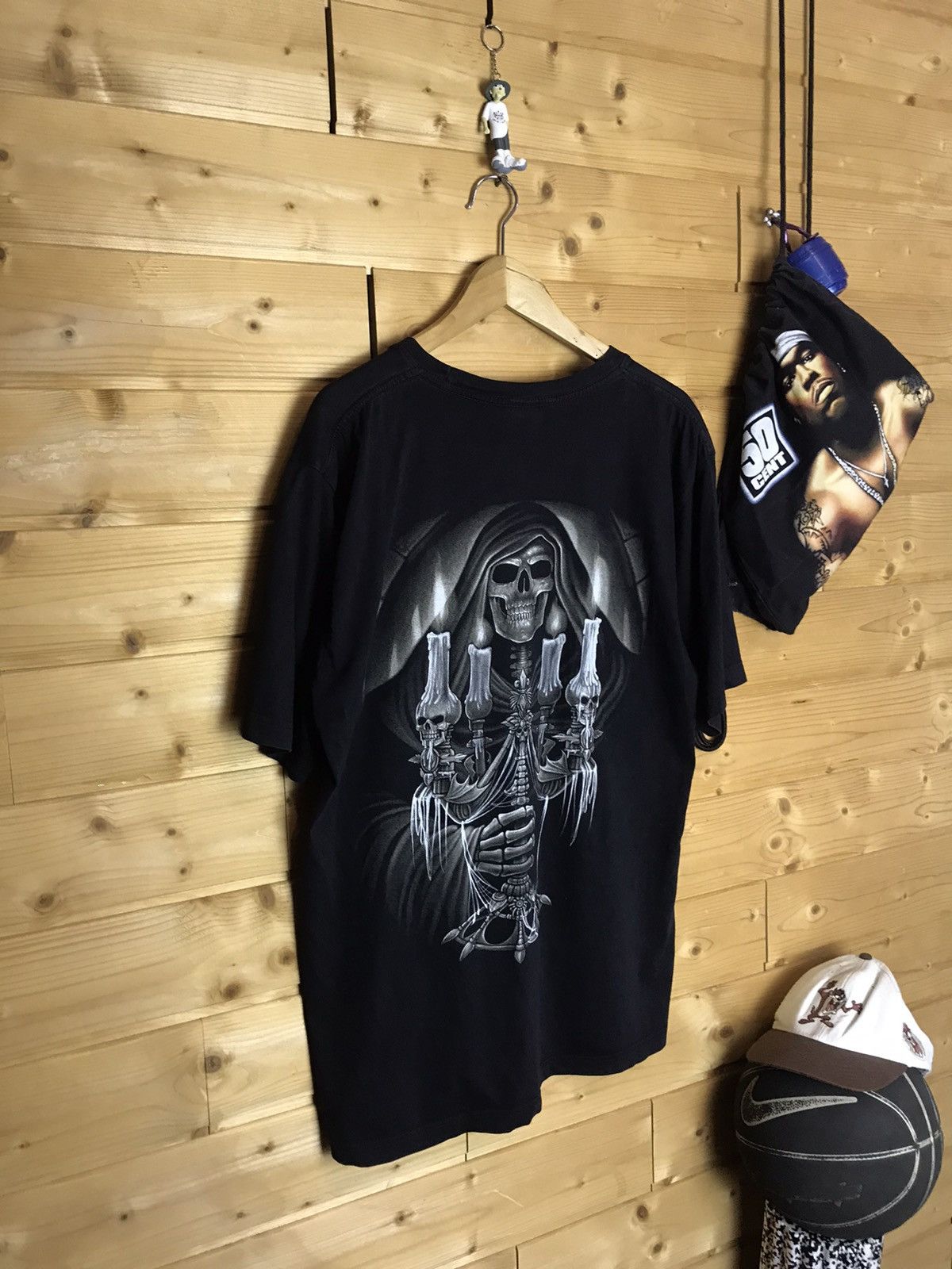 Vintage Vintage skeleton t-shirt Size US XL / EU 56 / 4 - 8 Thumbnail