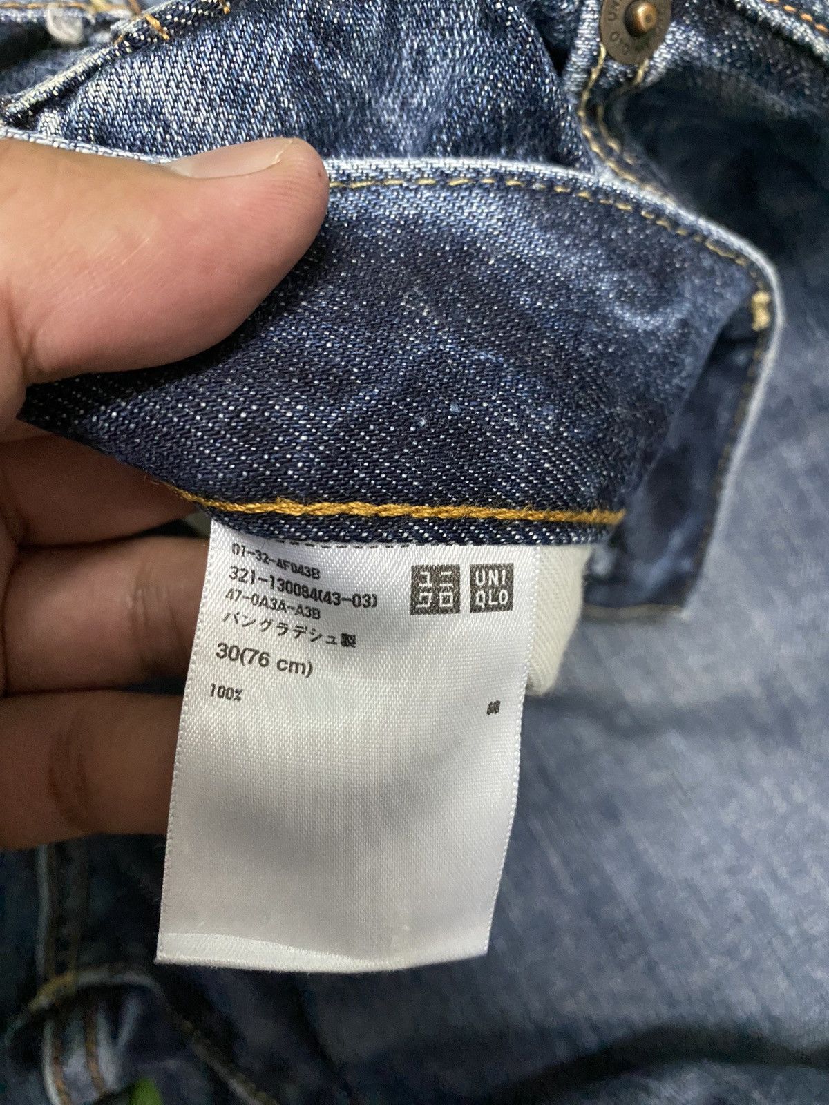 Japanese Brand UNIQLO SELVAGE DENIM SIZE 30 Size US 30 / EU 46 - 8 Thumbnail