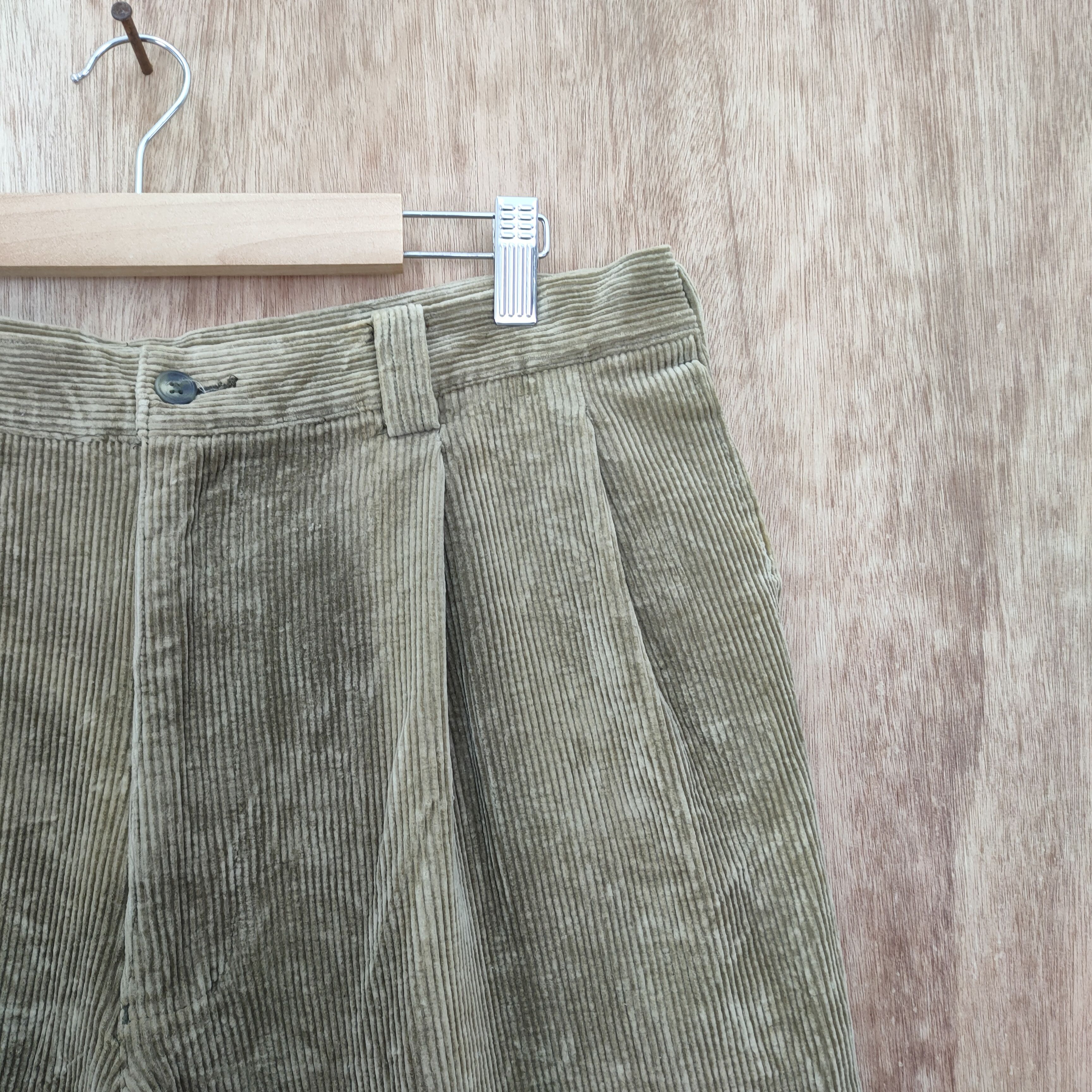 Japanese Brand JAPANESE BRAND FADED CORDUROY BAGGY PANTS Size US 33 - 4 Thumbnail