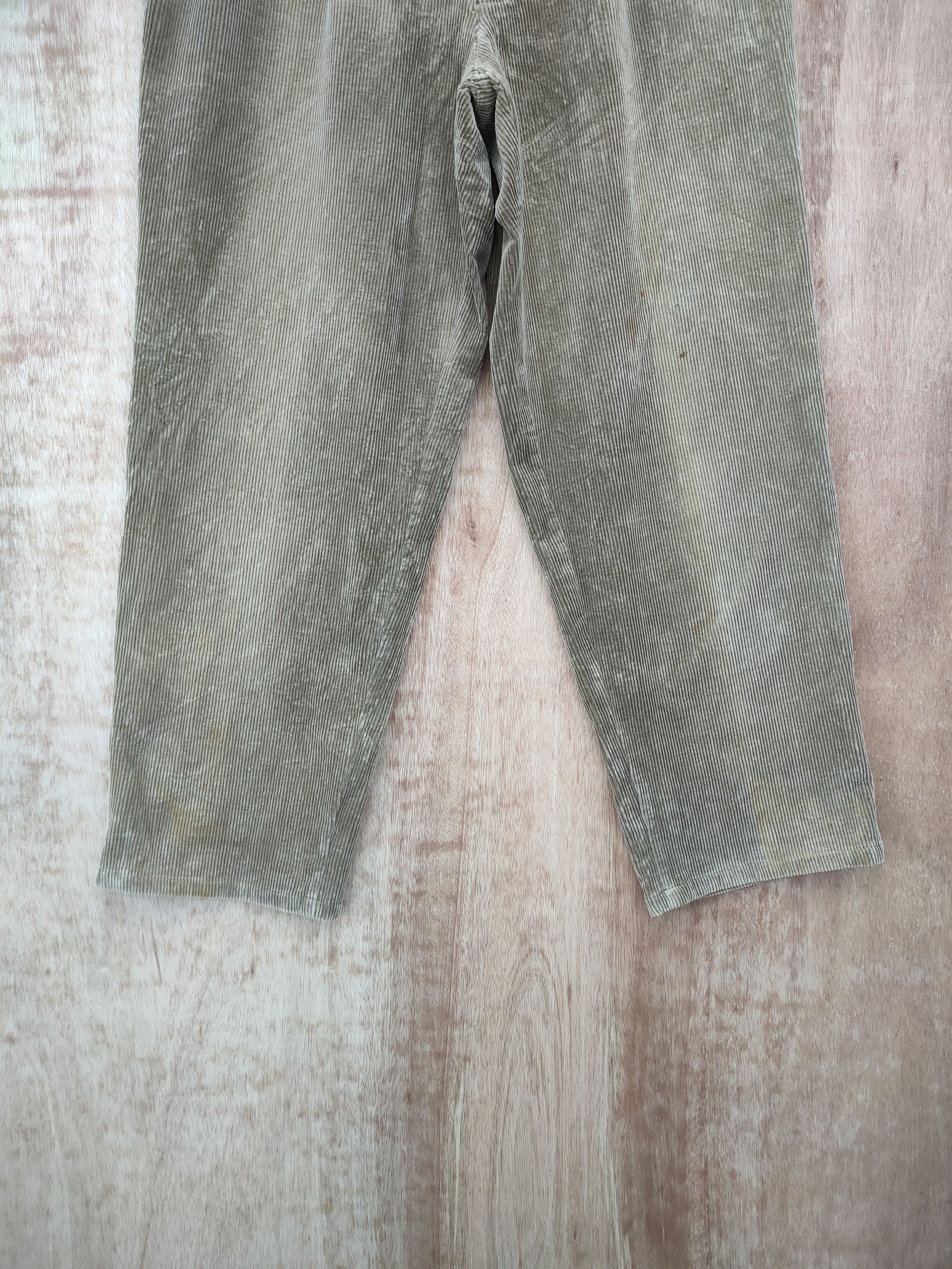 Japanese Brand JAPANESE BRAND FADED CORDUROY BAGGY PANTS Size US 33 - 3 Thumbnail