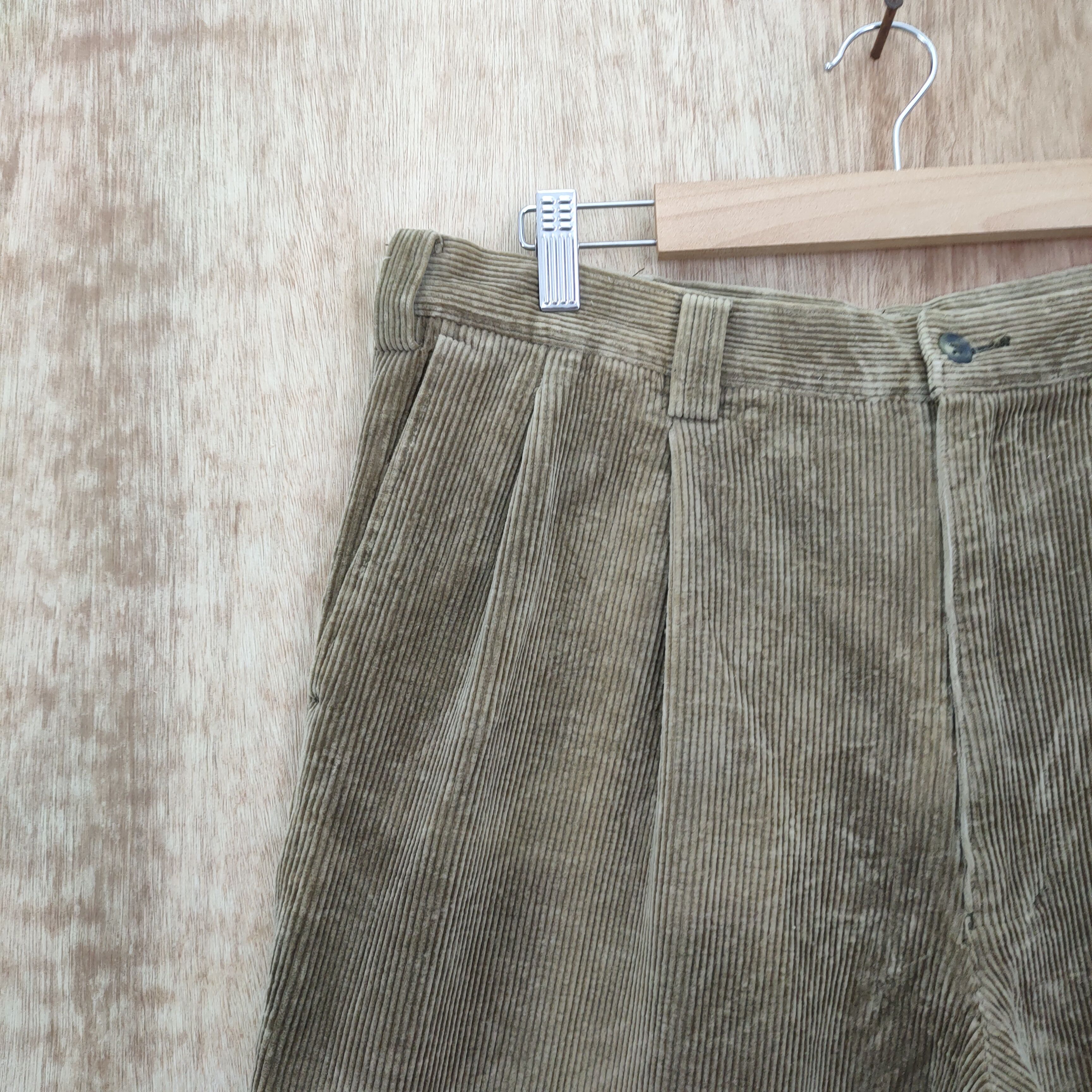 Japanese Brand JAPANESE BRAND FADED CORDUROY BAGGY PANTS Size US 33 - 5 Thumbnail