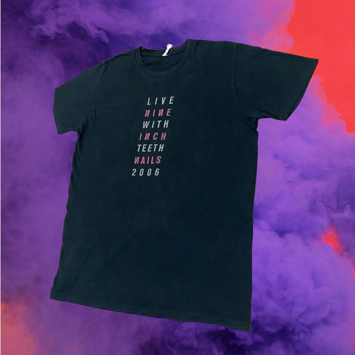 Band Tees Vintage y2k Band NIN Nine Inch Nails Rock Band Tees Size US M / EU 48-50 / 2 - 4 Thumbnail