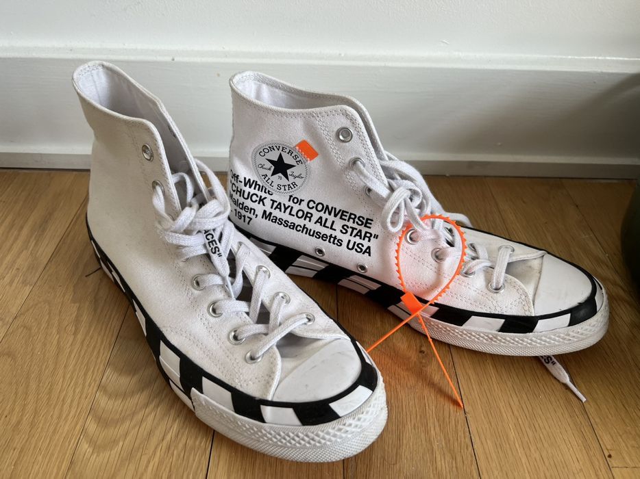 Converse off white clearance grailed