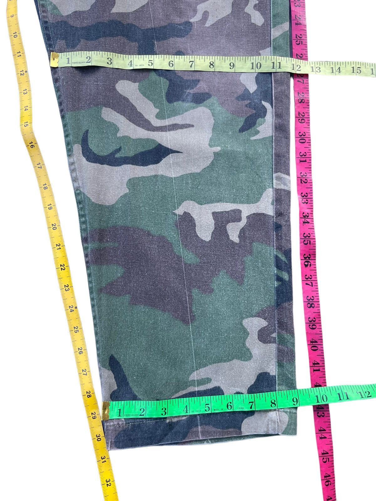Vintage Vintage 80’s Usmc Woodland 507 Camouflage Baker Pant Size US 39 - 13 Thumbnail