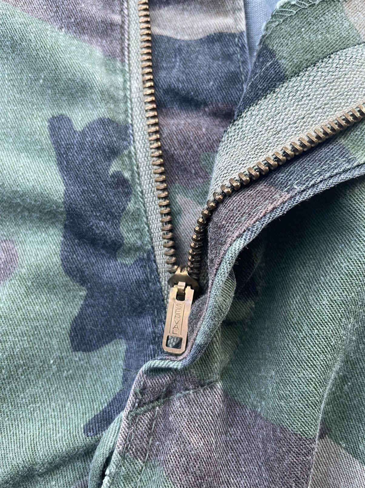 Vintage Vintage 80’s Usmc Woodland 507 Camouflage Baker Pant Size US 39 - 10 Thumbnail