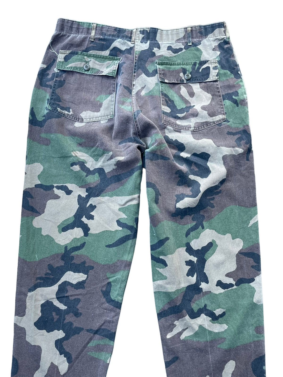Vintage Vintage 80’s Usmc Woodland 507 Camouflage Baker Pant Size US 39 - 7 Thumbnail
