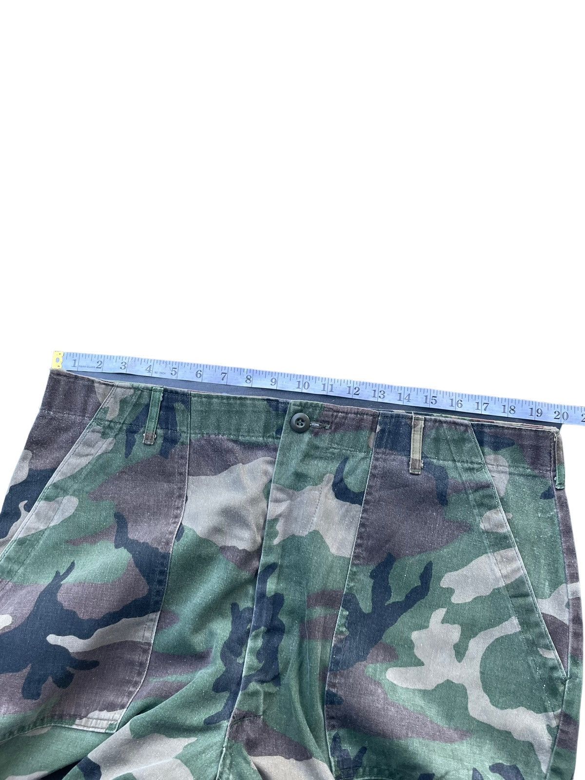 Vintage Vintage 80’s Usmc Woodland 507 Camouflage Baker Pant Size US 39 - 11 Thumbnail