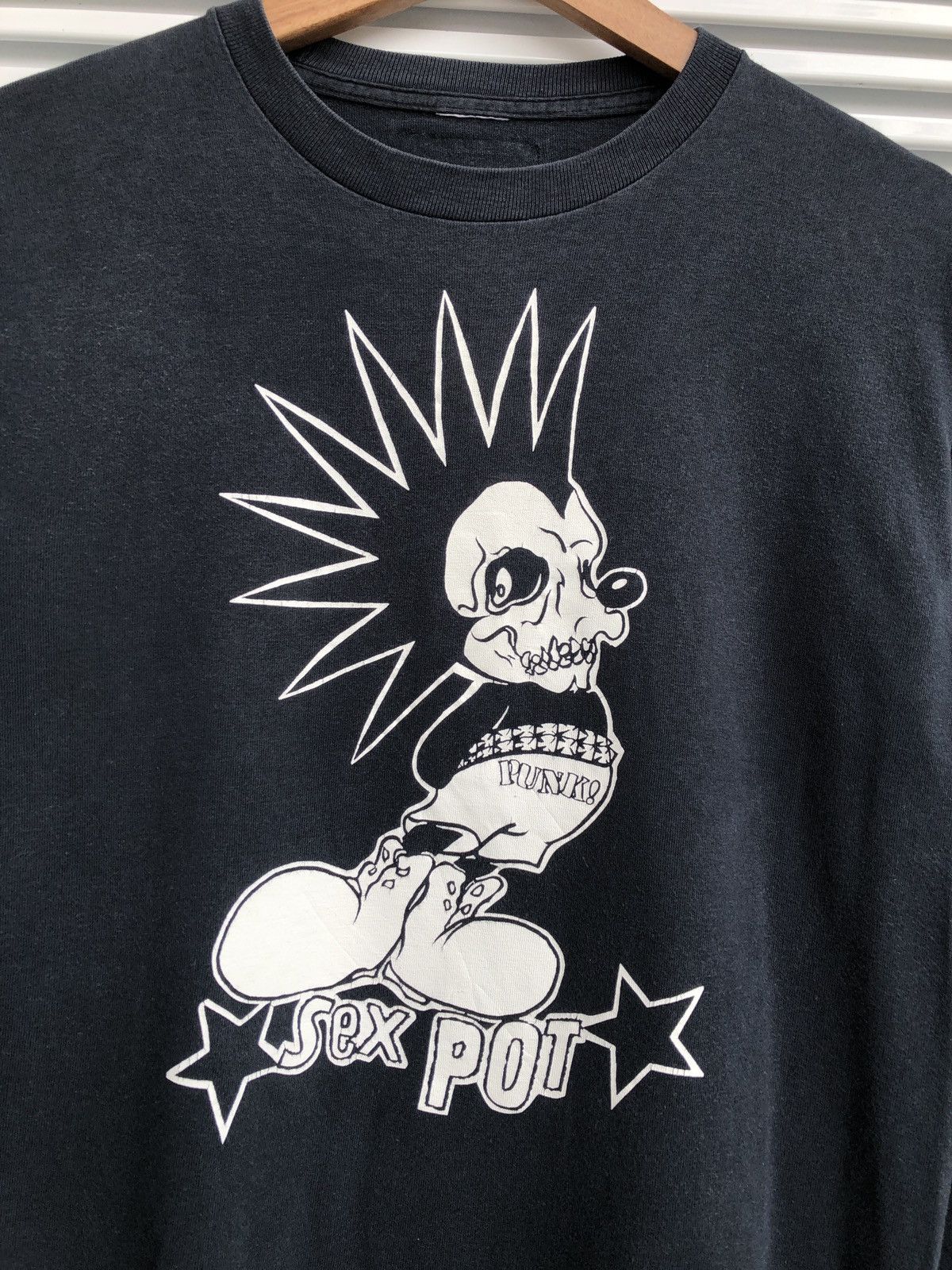 Band Tees × Nirvana × Vintage XX Sex Pot Skulls Punk Rock LongSleeves/ Bjork Greenday Size US S / EU 44-46 / 1 - 2 Thumbnail