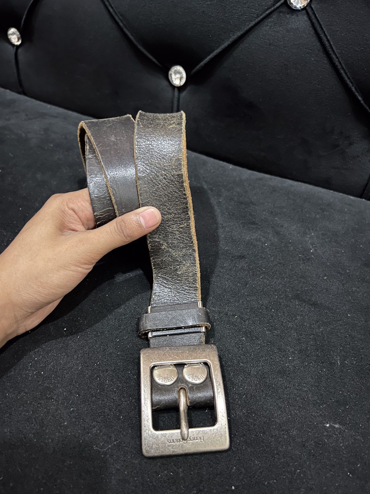 Henry Cotton's Henry Cottons Buckle Belt Size ONE SIZE - 3 Thumbnail