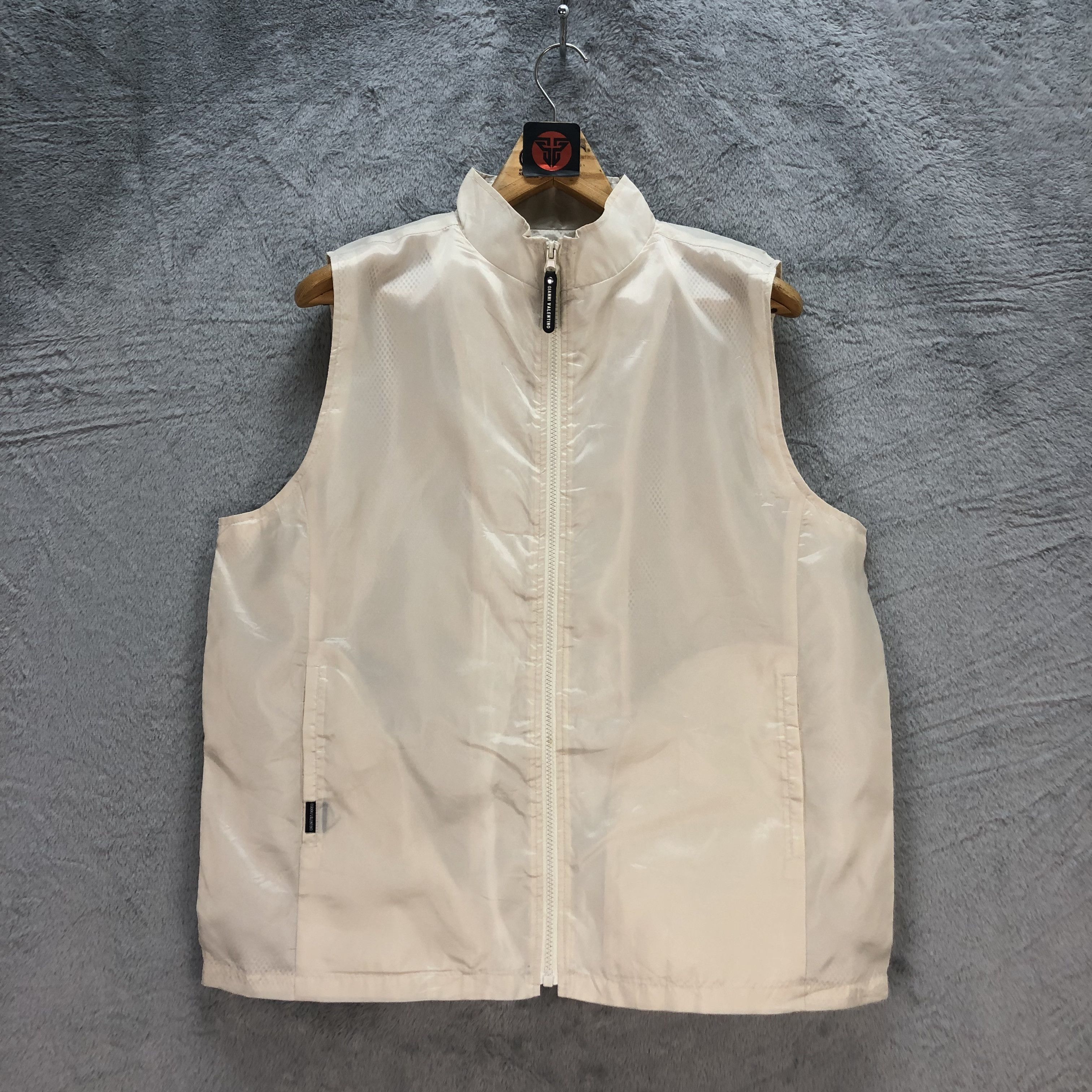 Gianni Valentino VINTAGE 90's GIANNI VALENTINO LIGHT VEST #6647-78 Size US L / EU 52-54 / 3 - 1 Thumbnail