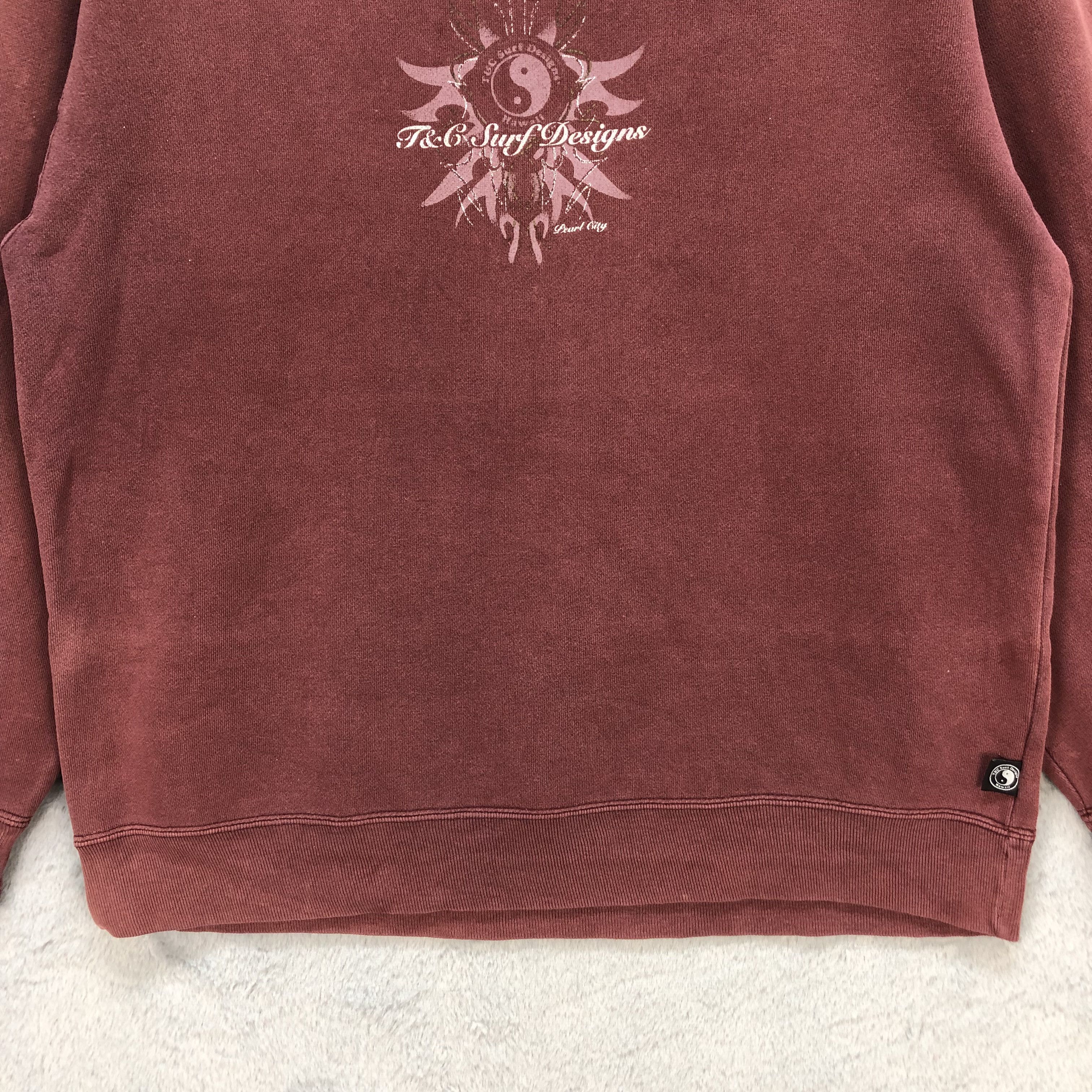 Japanese Brand T&C SURF DESIGNS HAWAII SWEATSHIRTS #6649-78 Size US M / EU 48-50 / 2 - 6 Thumbnail