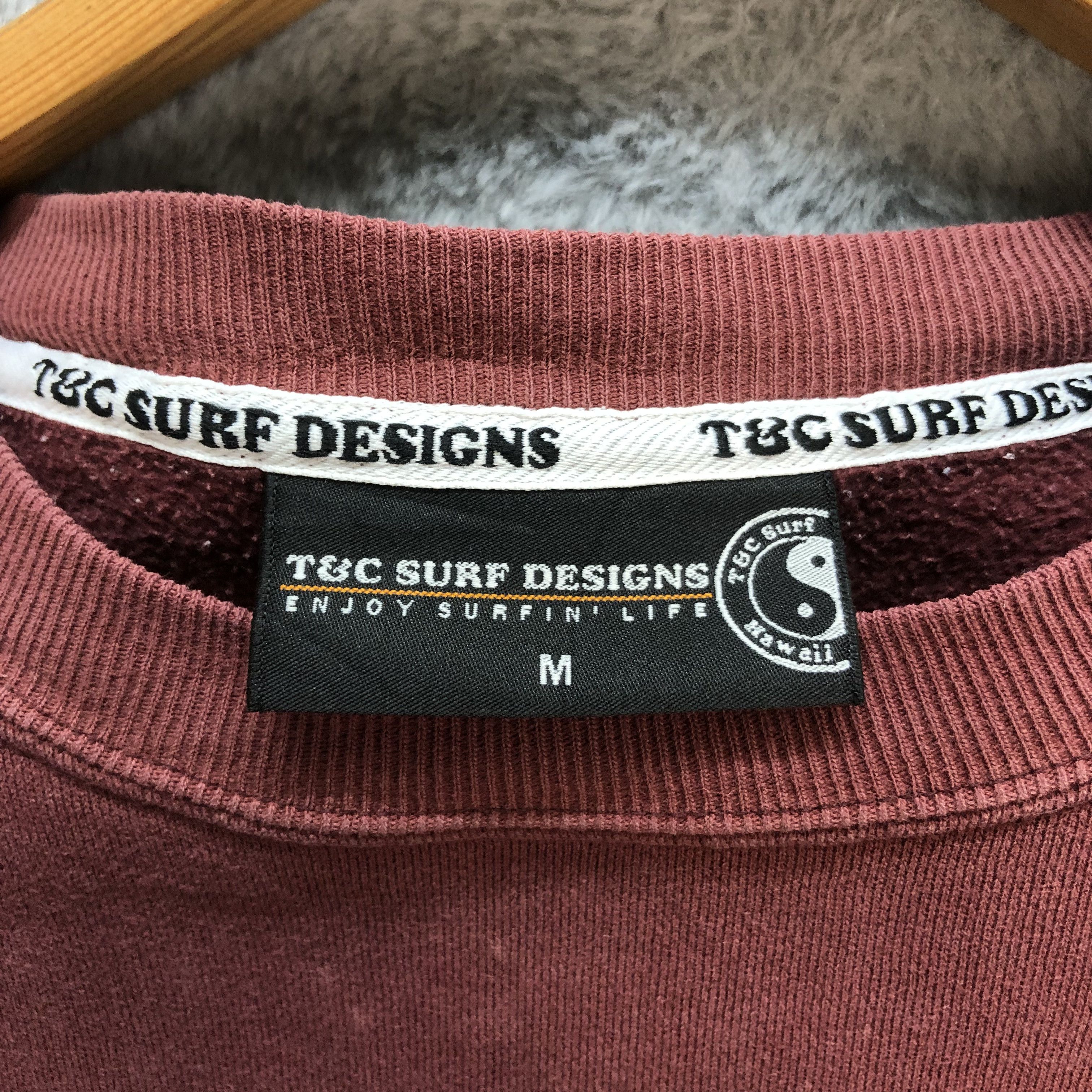 Japanese Brand T&C SURF DESIGNS HAWAII SWEATSHIRTS #6649-78 Size US M / EU 48-50 / 2 - 11 Thumbnail