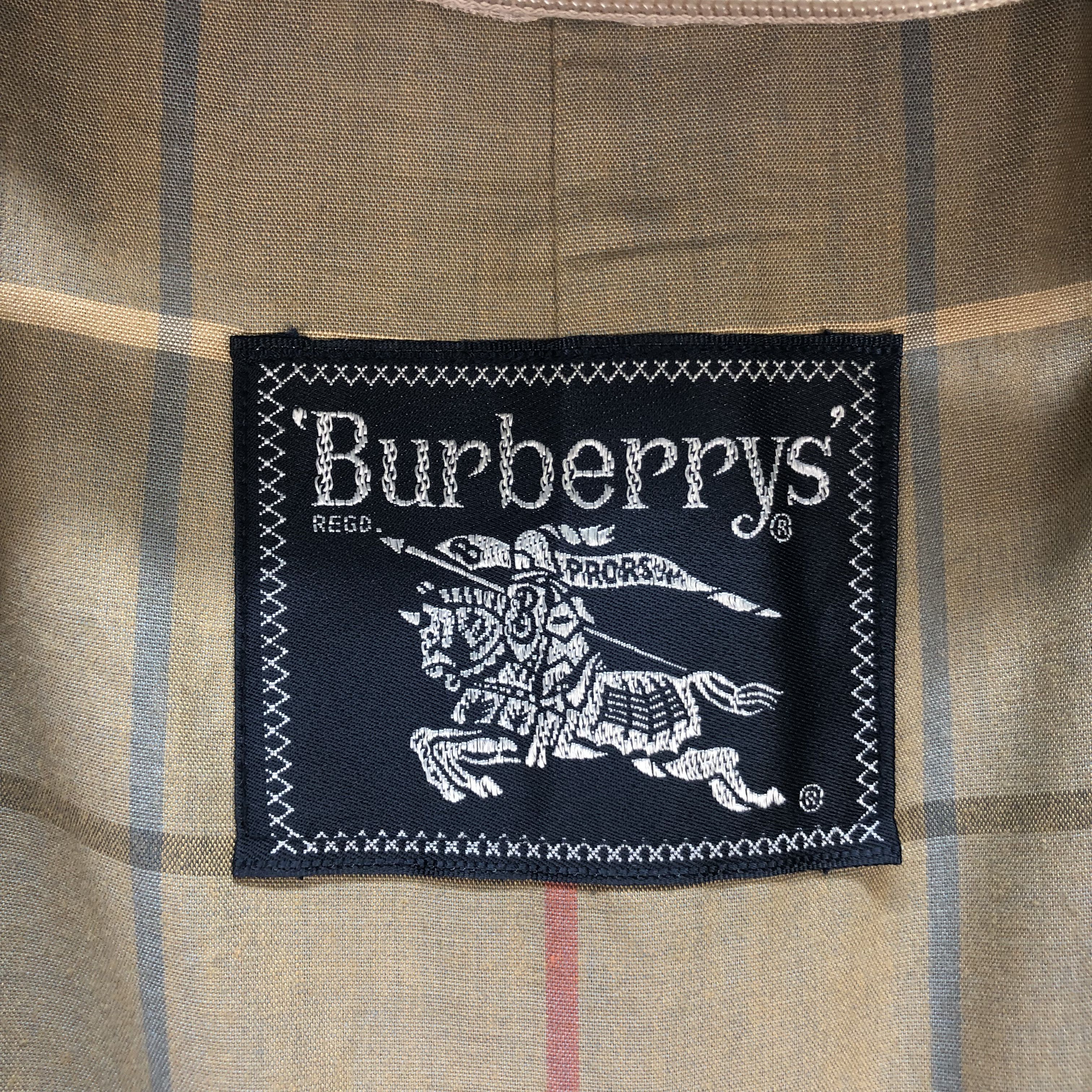 Burberry VINTAGE 90's BURBERRYS OVERCOAT #6656-78 Size US L / EU 52-54 / 3 - 9 Thumbnail