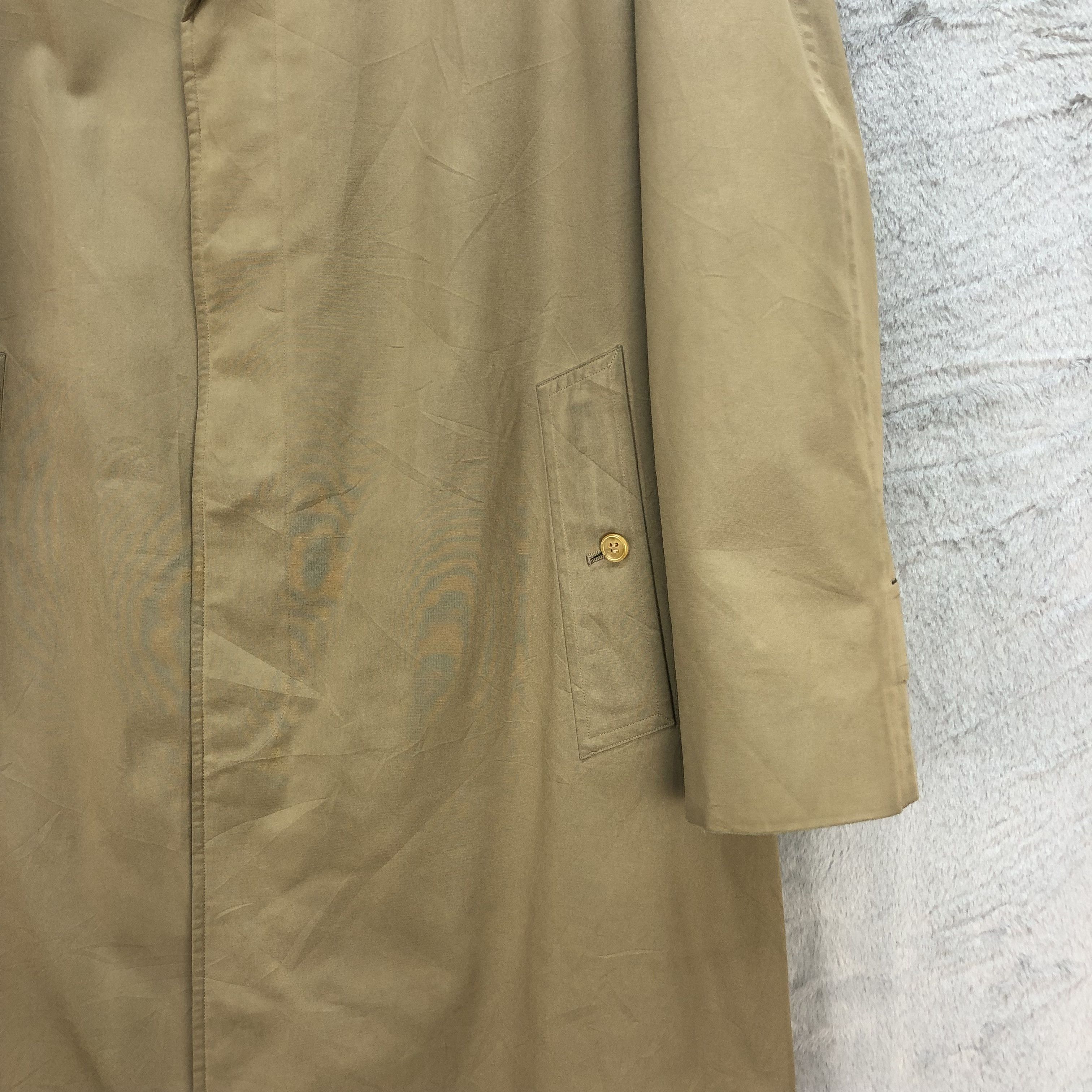 Burberry VINTAGE 90's BURBERRYS OVERCOAT #6656-78 Size US L / EU 52-54 / 3 - 6 Thumbnail
