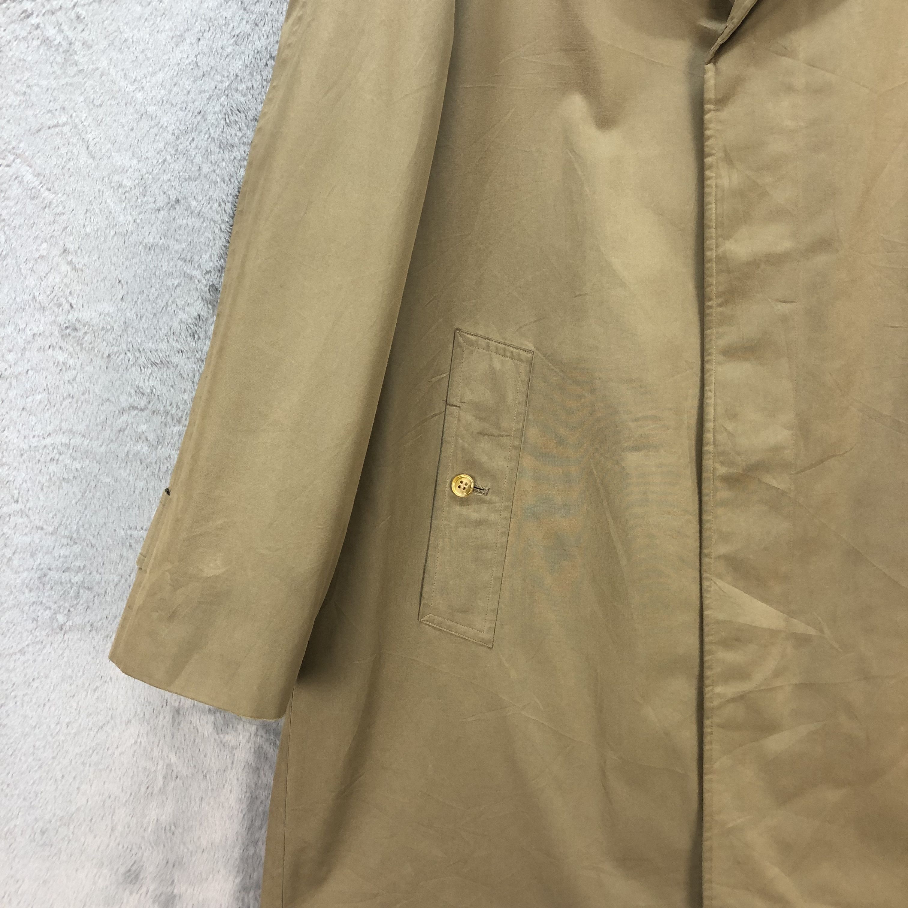Burberry VINTAGE 90's BURBERRYS OVERCOAT #6656-78 Size US L / EU 52-54 / 3 - 4 Thumbnail