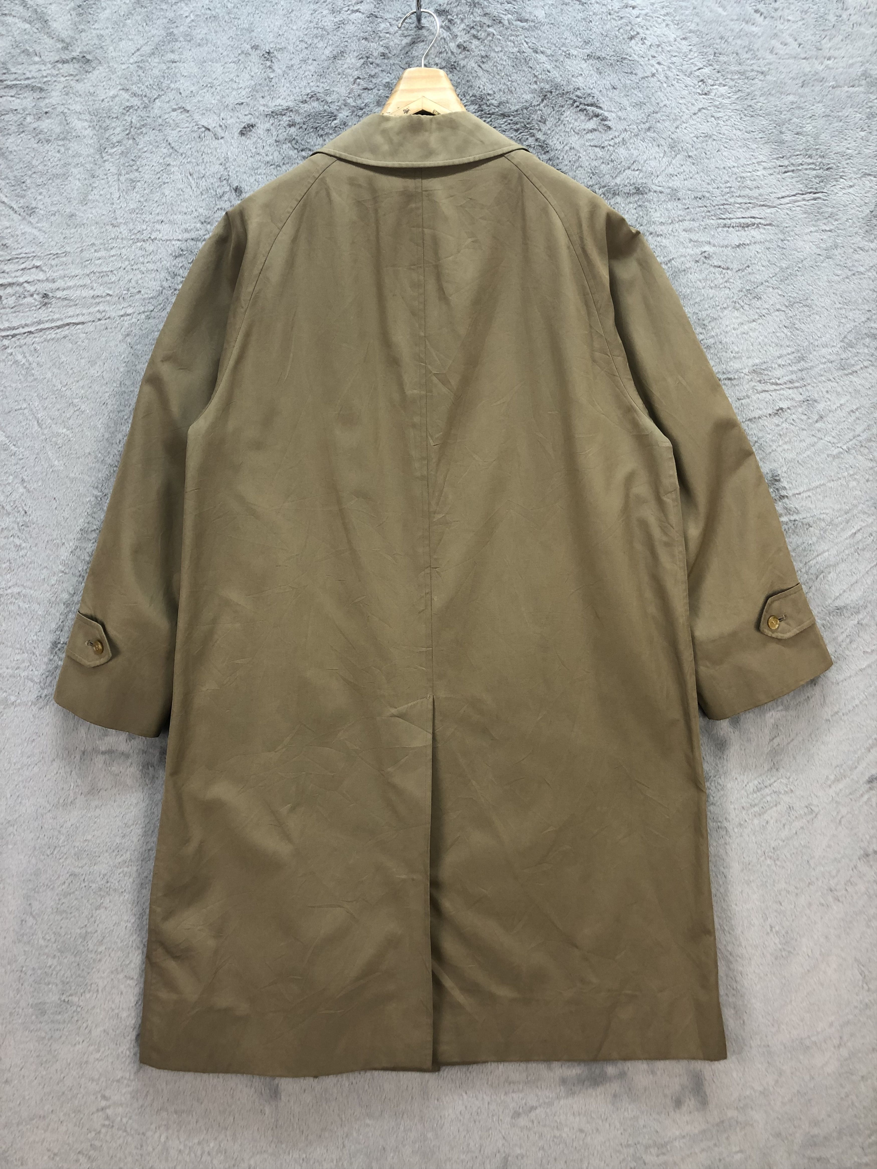 Burberry VINTAGE 90's BURBERRYS OVERCOAT #6656-78 Size US L / EU 52-54 / 3 - 13 Thumbnail