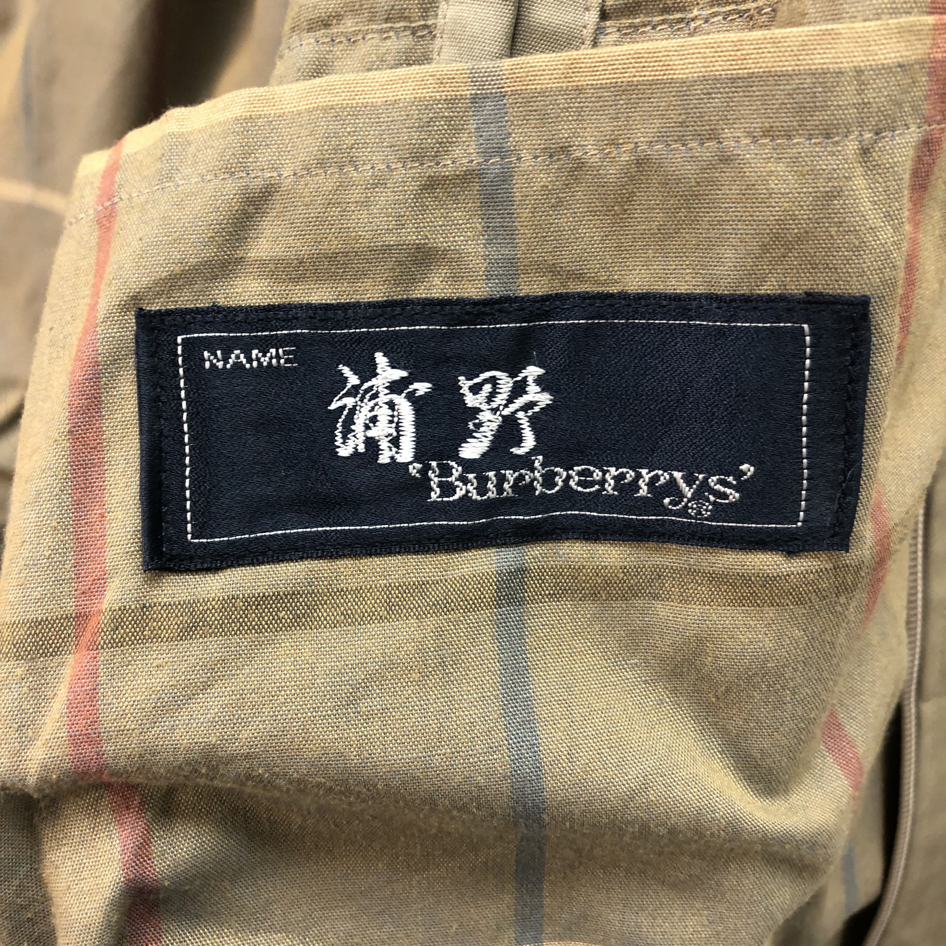 Burberry VINTAGE 90's BURBERRYS OVERCOAT #6656-78 Size US L / EU 52-54 / 3 - 10 Thumbnail