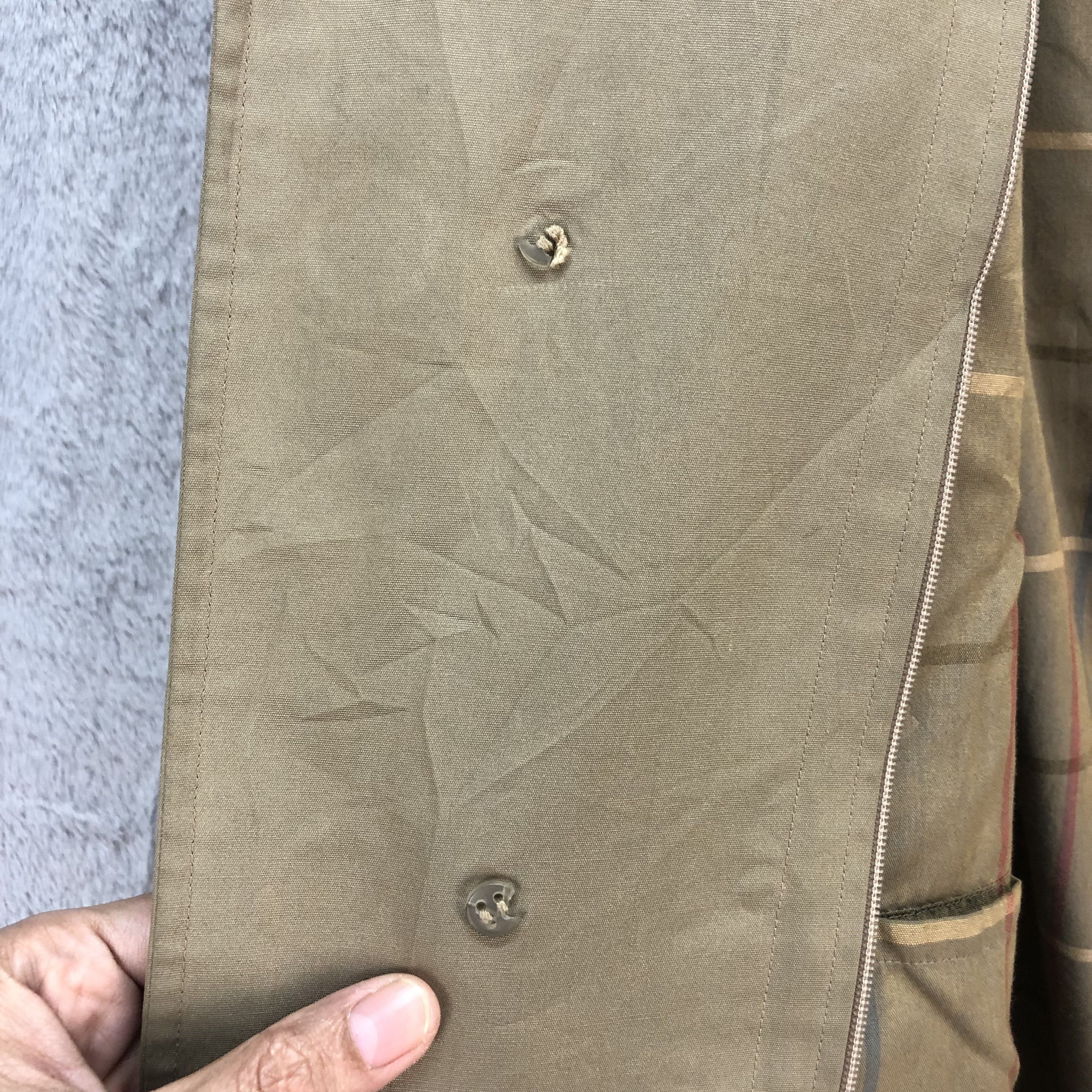 Burberry VINTAGE 90's BURBERRYS OVERCOAT #6656-78 Size US L / EU 52-54 / 3 - 11 Thumbnail