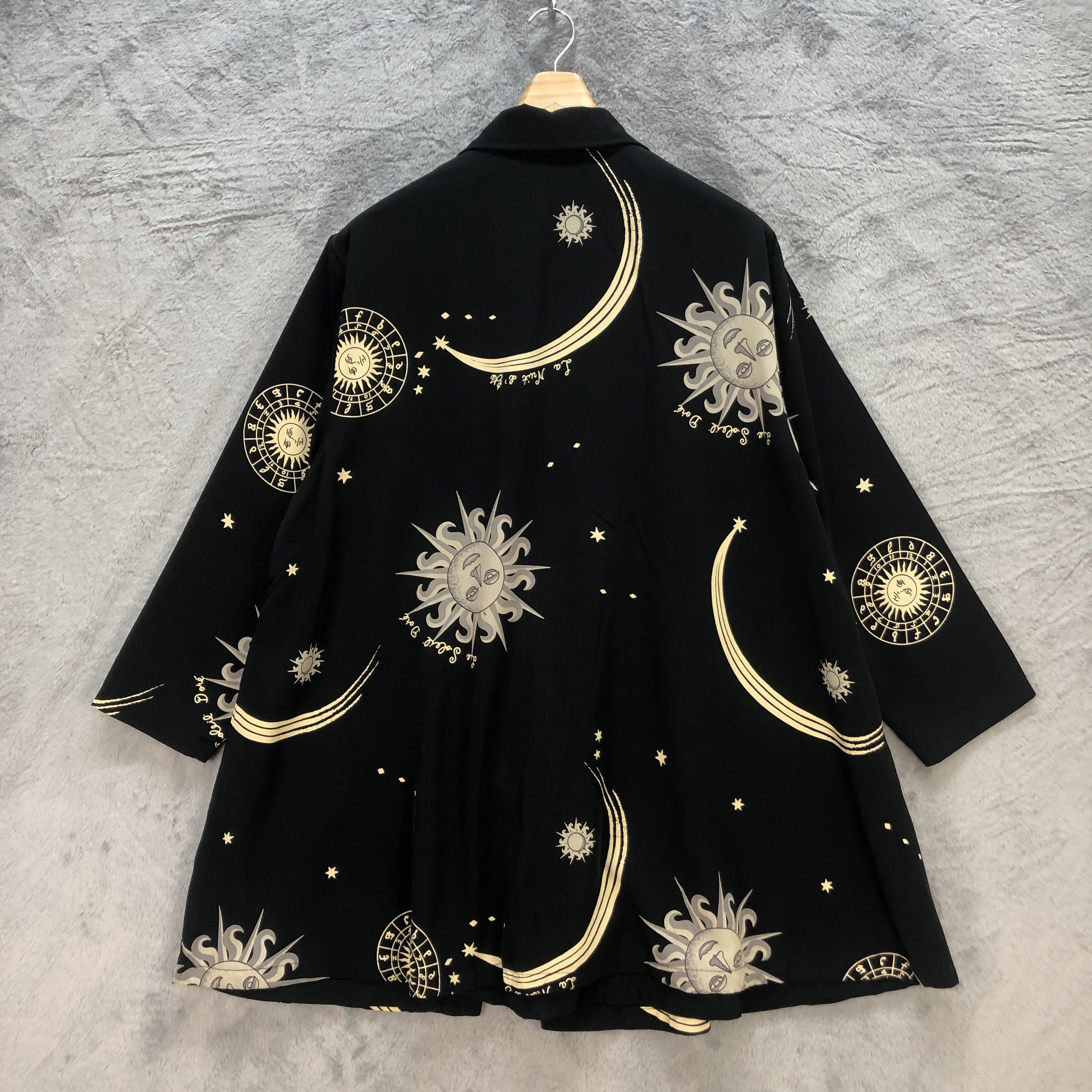 Japanese Brand VINTAGE PRINTED BLOUSE DOUBLE LAYER #6680-79 Size M / US 6-8 / IT 42-44 - 9 Thumbnail