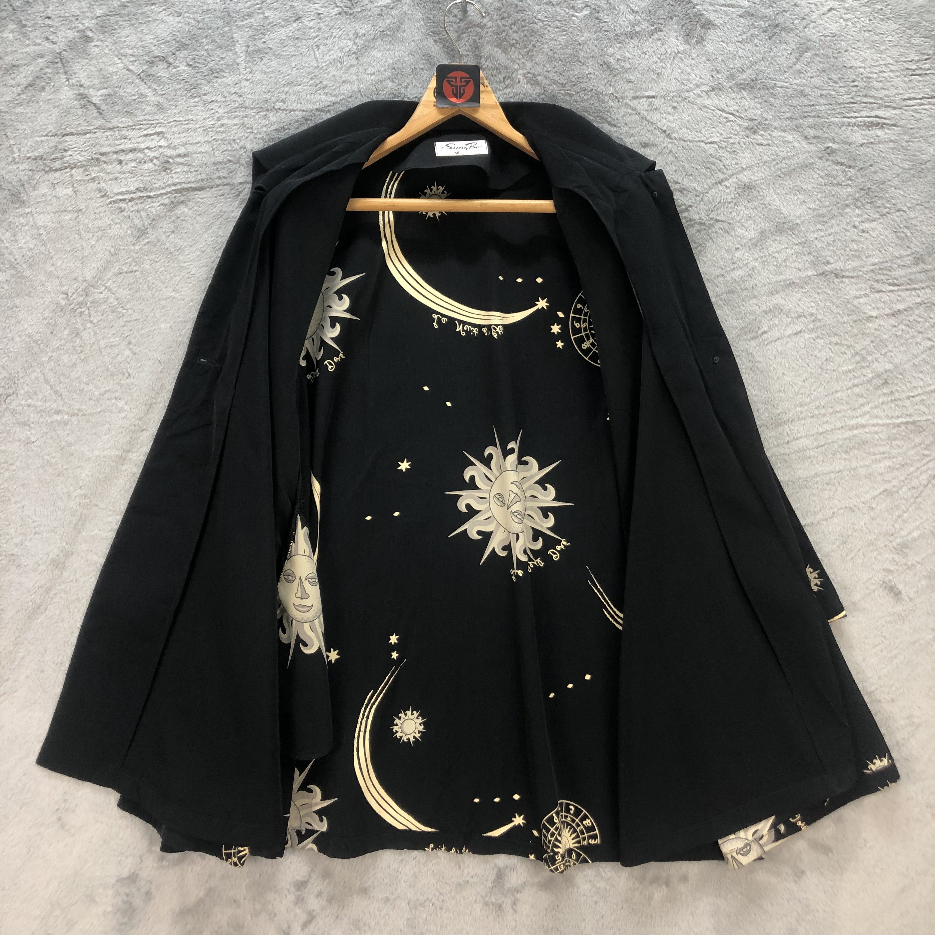 Japanese Brand VINTAGE PRINTED BLOUSE DOUBLE LAYER #6680-79 Size M / US 6-8 / IT 42-44 - 7 Thumbnail