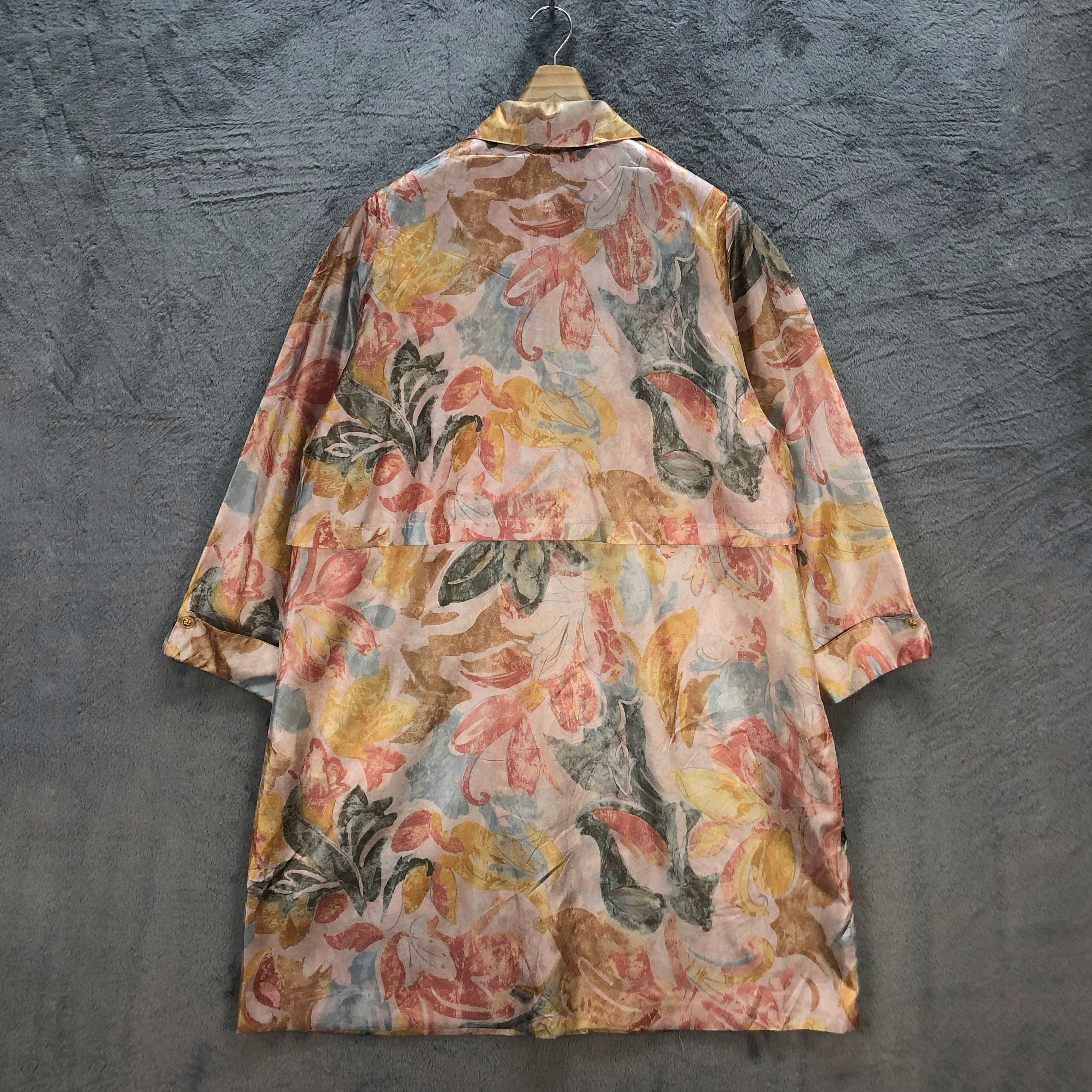 Japanese Brand VINTAGE 90's FLORAL PRINTED BLOUSE STREET FASHION #6684-79 Size M / US 6-8 / IT 42-44 - 10 Thumbnail