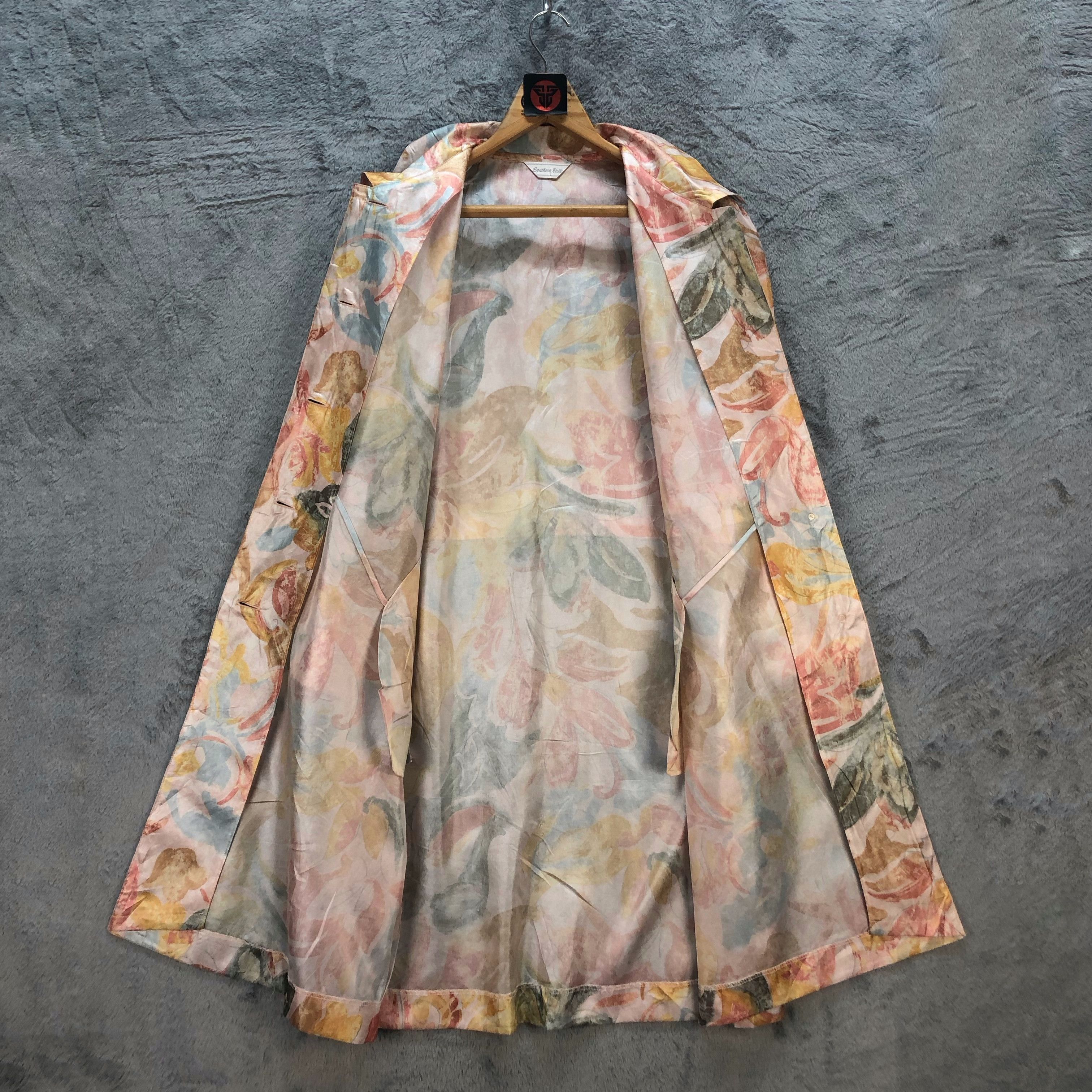 Japanese Brand VINTAGE 90's FLORAL PRINTED BLOUSE STREET FASHION #6684-79 Size M / US 6-8 / IT 42-44 - 6 Thumbnail