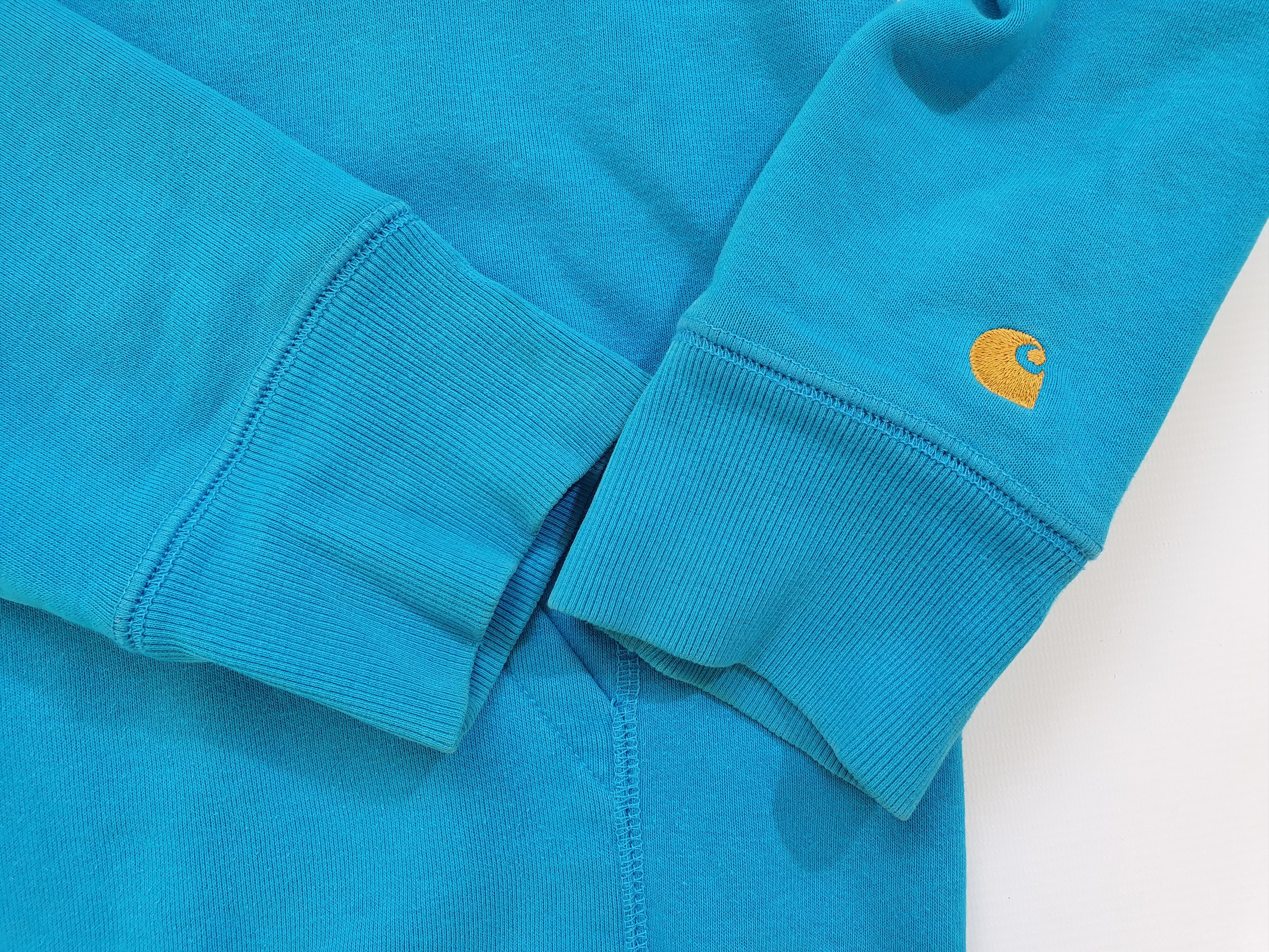 Carhartt × Carhartt Wip Rare Carhartt Blue Sky Hoodie Size US L / EU 52-54 / 3 - 9 Thumbnail