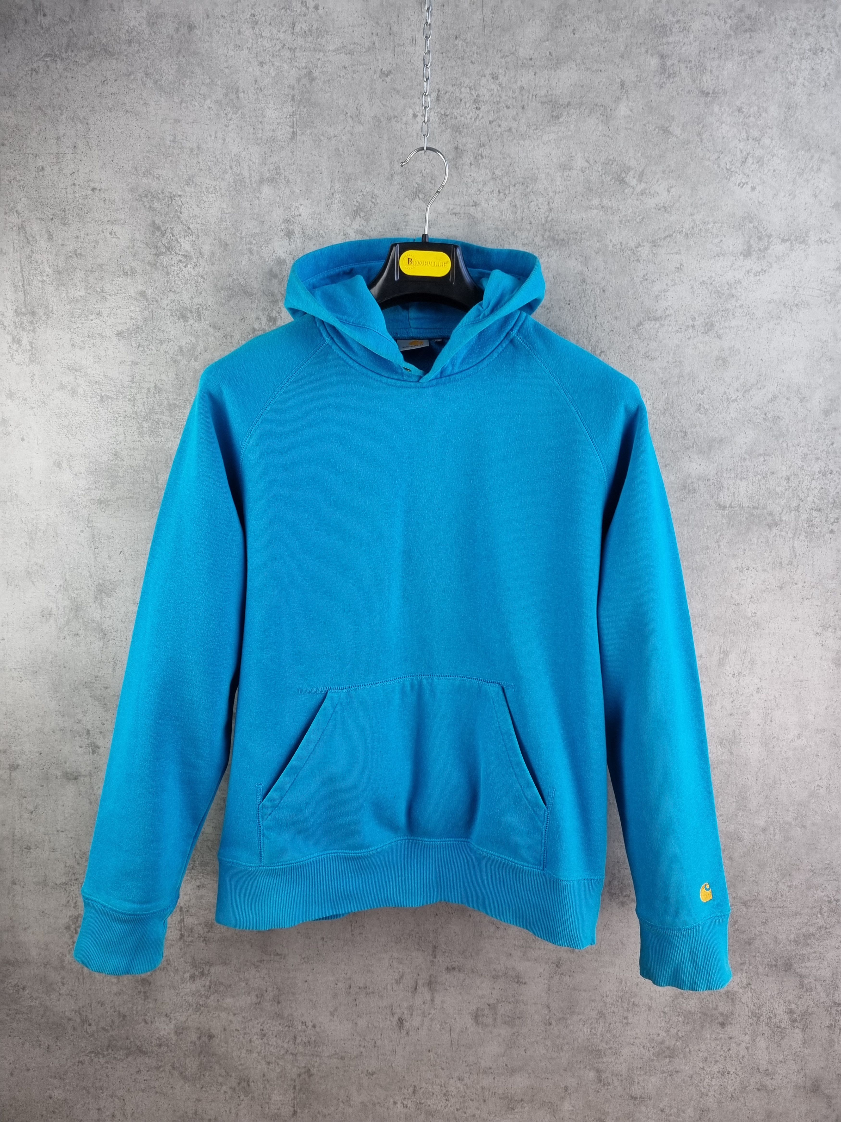 Carhartt × Carhartt Wip Rare Carhartt Blue Sky Hoodie Size US L / EU 52-54 / 3 - 15 Thumbnail