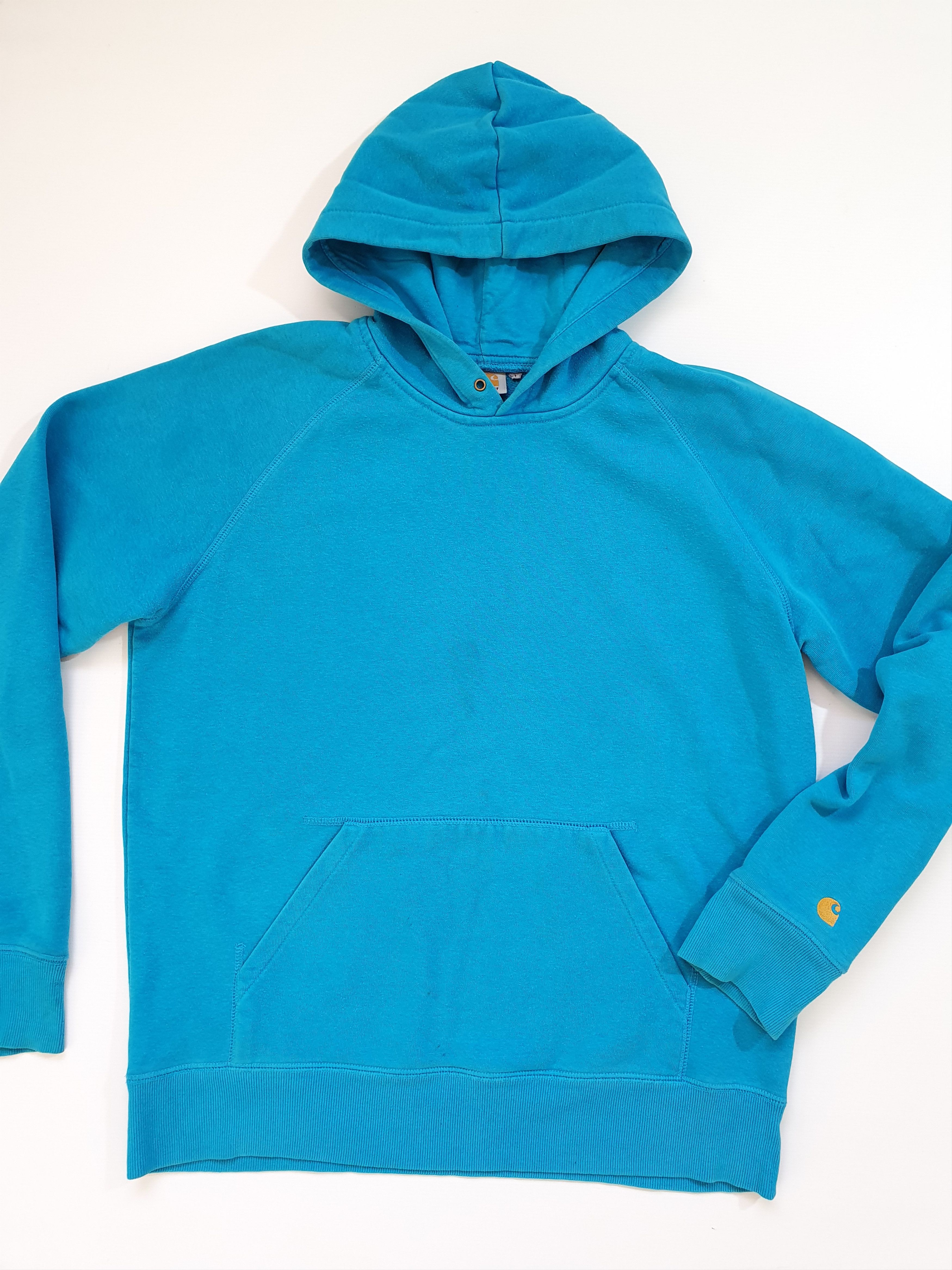 Carhartt × Carhartt Wip Rare Carhartt Blue Sky Hoodie Size US L / EU 52-54 / 3 - 4 Thumbnail