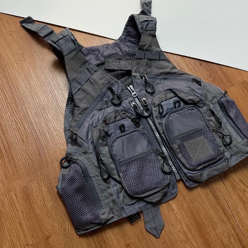 Other Y2k Unknown brand tactical utility multi pocket vest Size US S / EU 44-46 / 1 - 4 Thumbnail