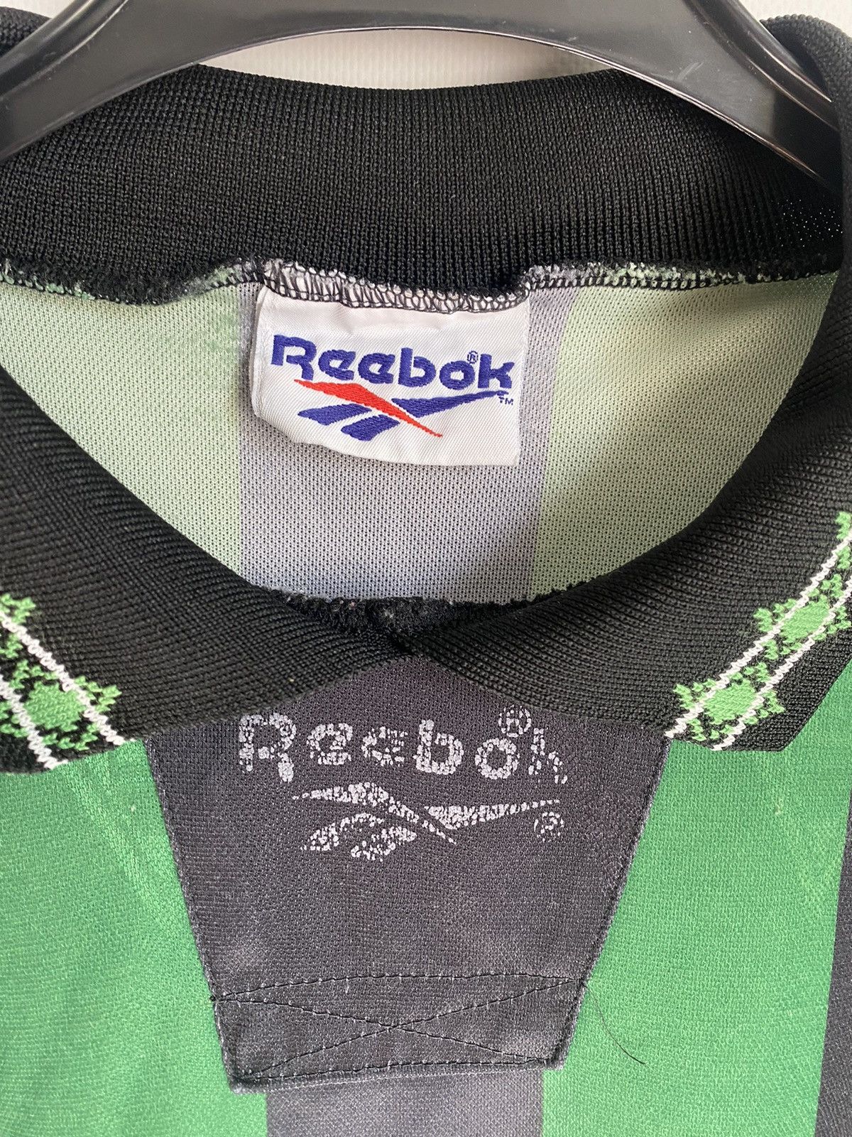Reebok × Vintage 1995-1996 Borussia Mönchengladbach Long Sleeve Away Jersey Size US XL / EU 56 / 4 - 9 Thumbnail