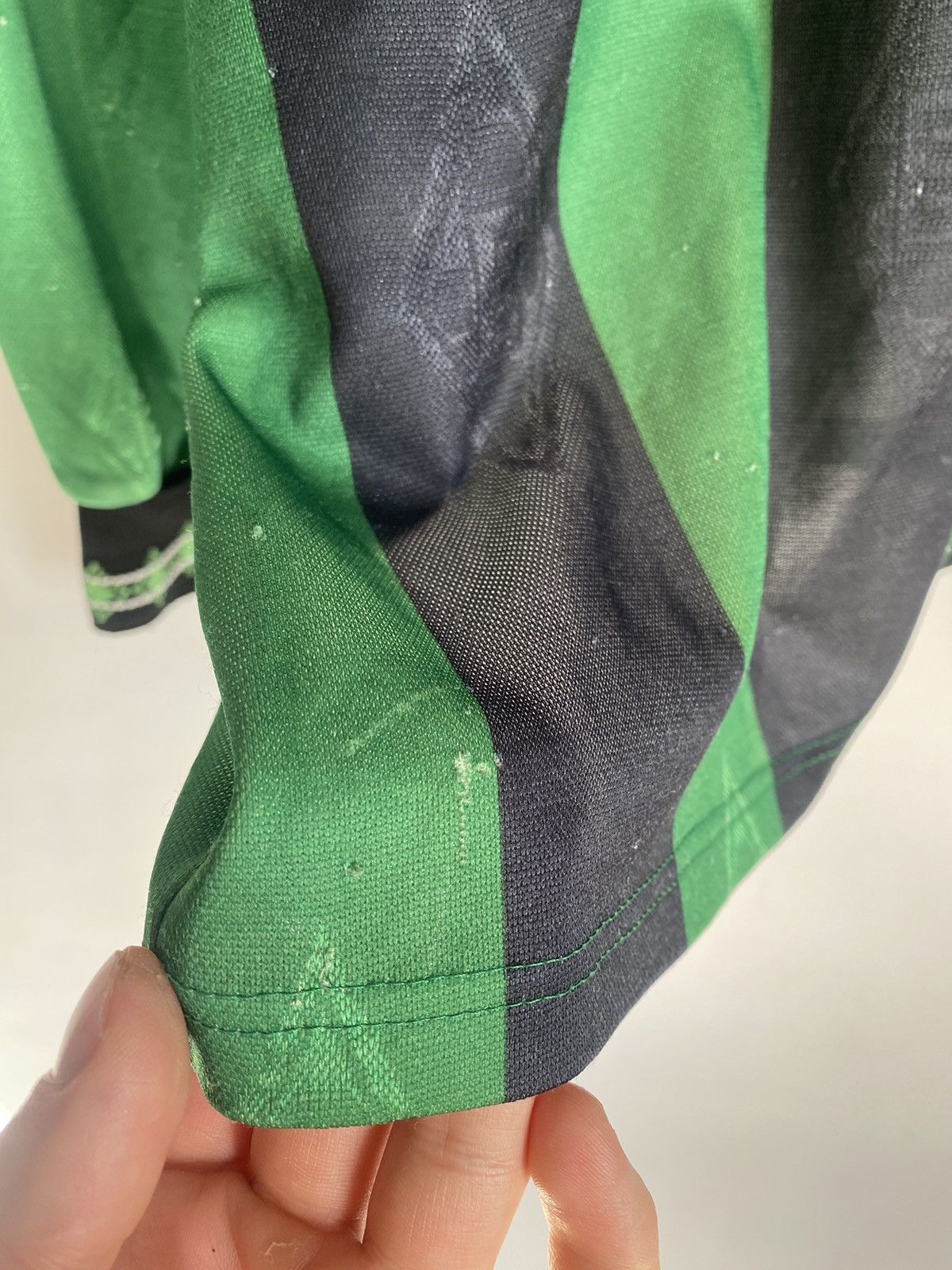 Reebok × Vintage 1995-1996 Borussia Mönchengladbach Long Sleeve Away Jersey Size US XL / EU 56 / 4 - 7 Thumbnail
