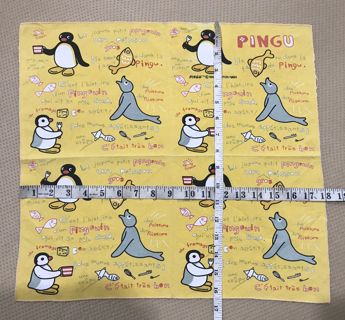 Cartoon Network × Japanese Brand × Vintage pingu handkerchief pocket square Size ONE SIZE - 6 Thumbnail