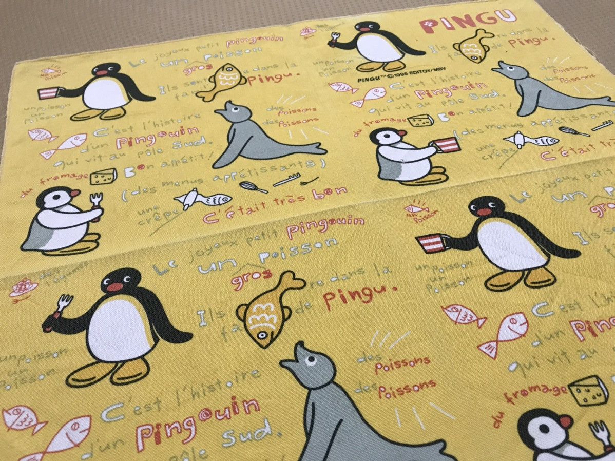 Cartoon Network × Japanese Brand × Vintage pingu handkerchief pocket square Size ONE SIZE - 2 Thumbnail