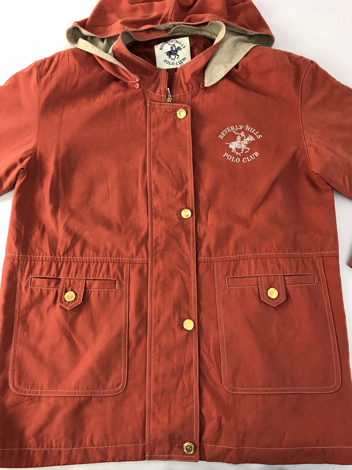 Beverly Hills Polo Club Beverly Hill Polo Club BHPC Hoodies Khakis Parka Jacket Size US XL / EU 56 / 4 - 4 Thumbnail