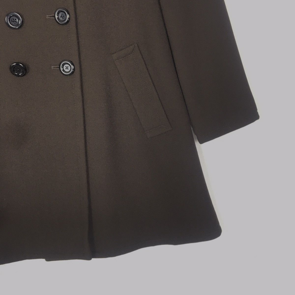 Designer Yves Saint Laurent Long Coat woman Size S / US 4 / IT 40 - 6 Thumbnail