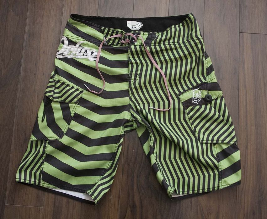 Fox Racing Fox Racing Board Shorts Foxhead Green Size 33 | Grailed