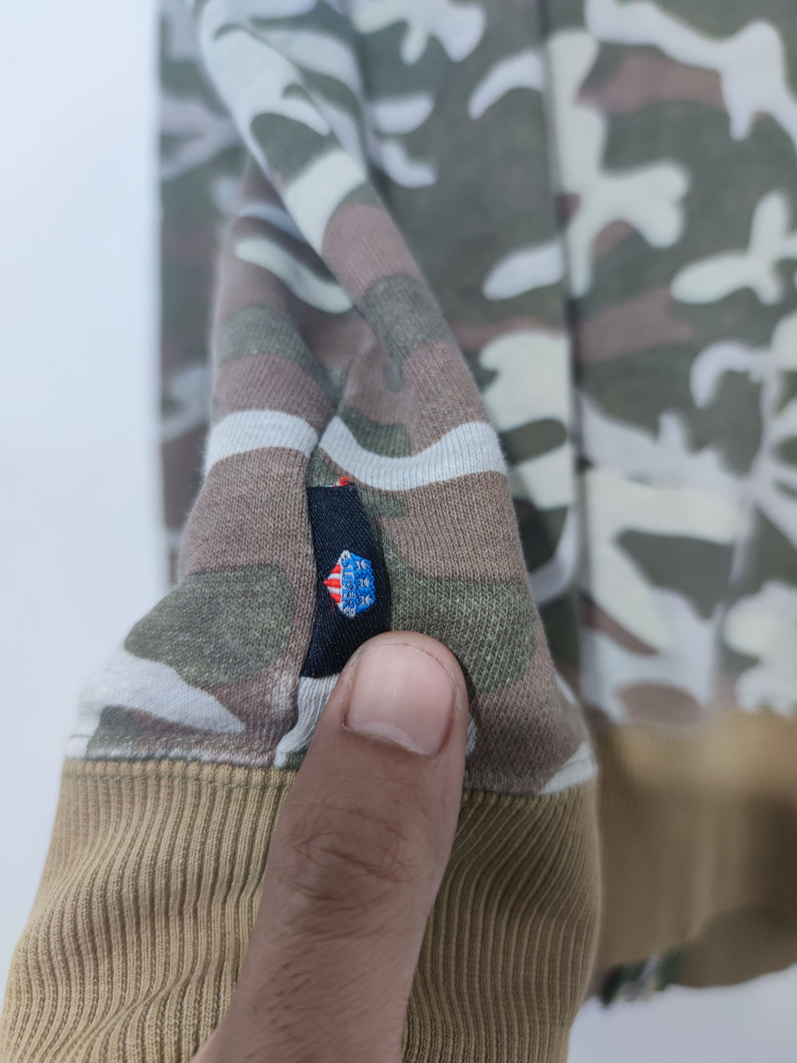 Hysteric Glamour 💥 Angel Blue Camo Super Label Zip Up Hoodie Size US S / EU 44-46 / 1 - 8 Thumbnail