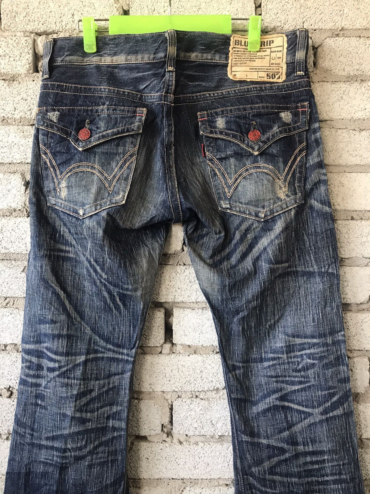 Hysteric Glamour Flare Vintage Edwin Blue Trip Size US 35 - 9 Thumbnail